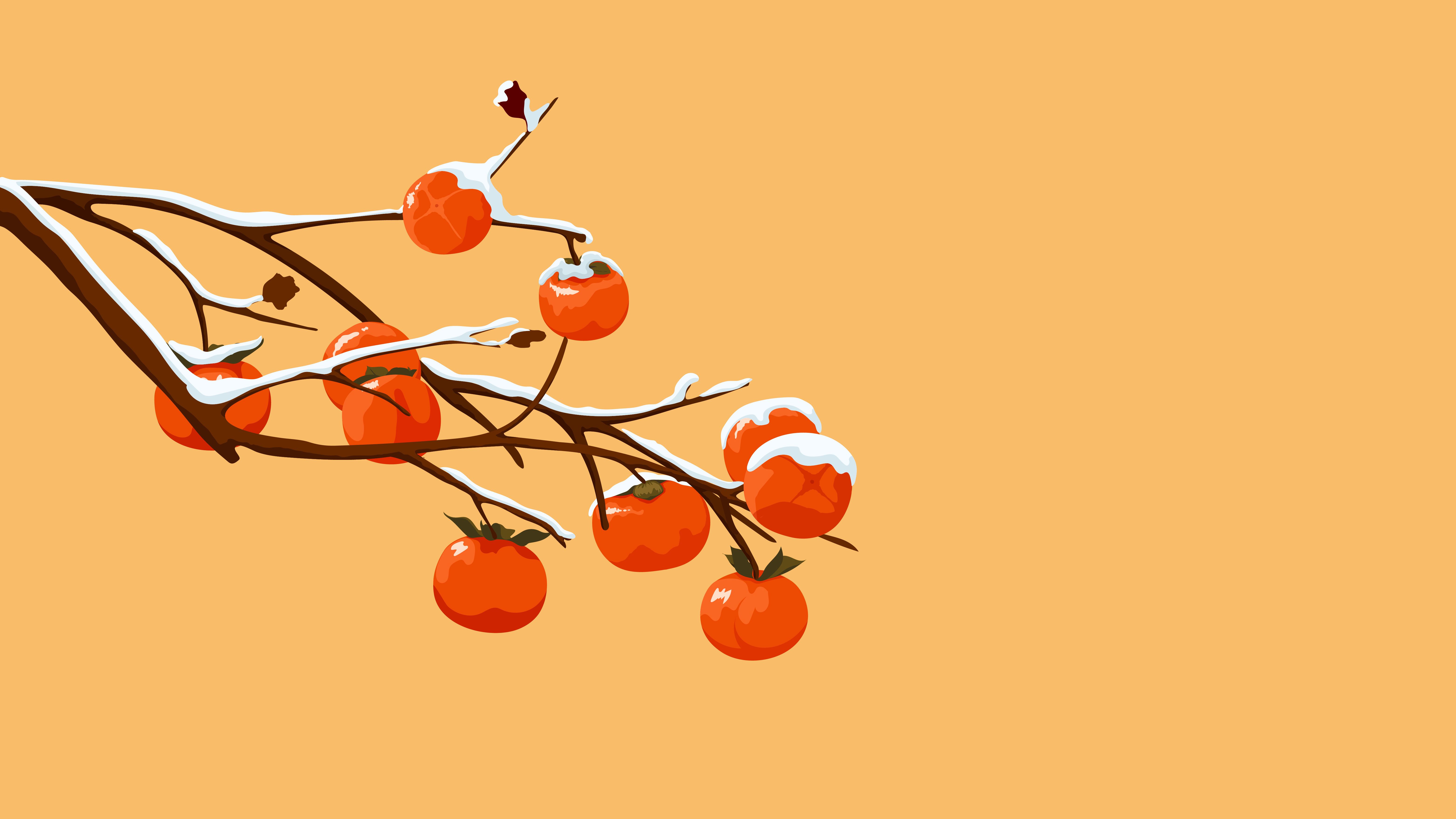 Fruit tray，Candy tray，Dried fruit box，National tide，persimmon，Wishful thinking，