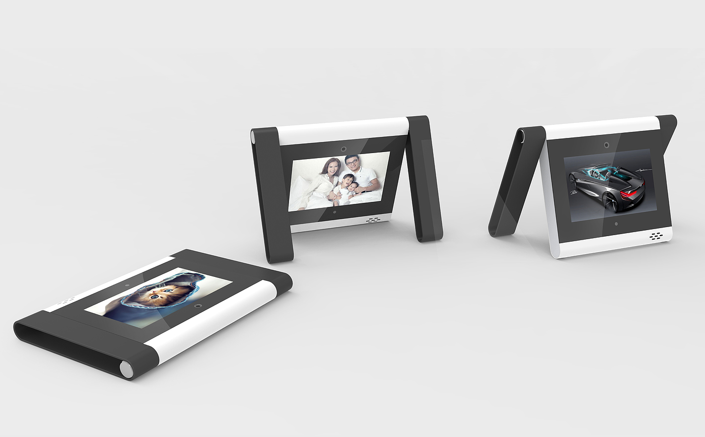 Smart photo frame, monitor，