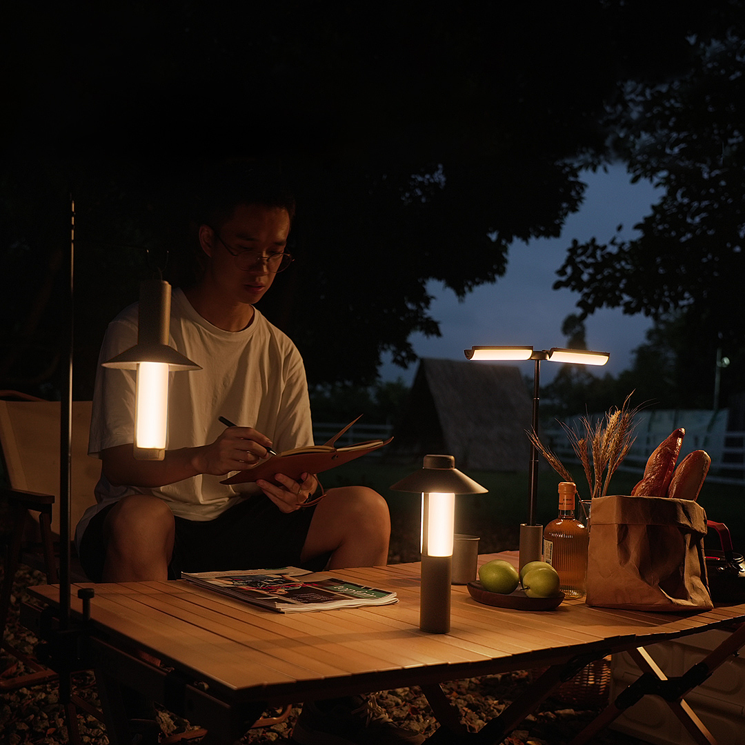 Mobile lighting，camping outfit，Flashlight，Xiaomi Youpin，Crowdfunding Explosive，On-board equipment，Camping lamp，red dot，