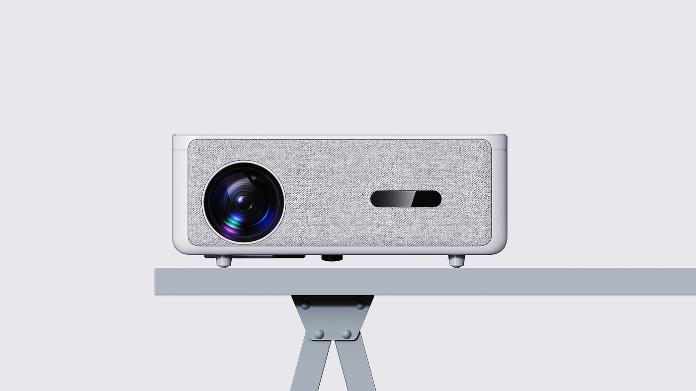 Projector，Home，Simplicity，Minimalist，woven design，fashion，Millet wind，Sense of science and technology，