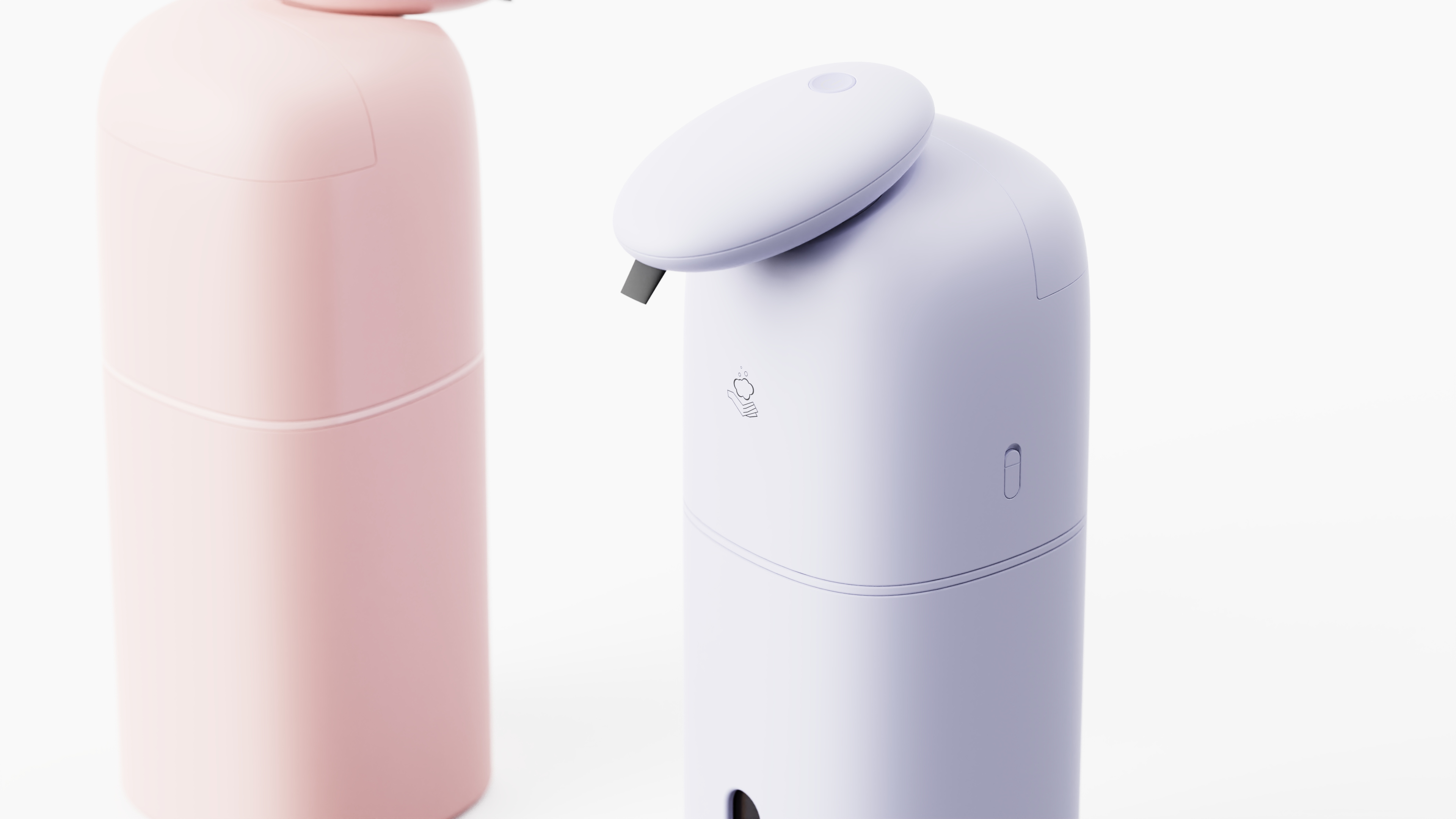 Automatic induction bubble washing phone，Intelligent induction bubble generator，