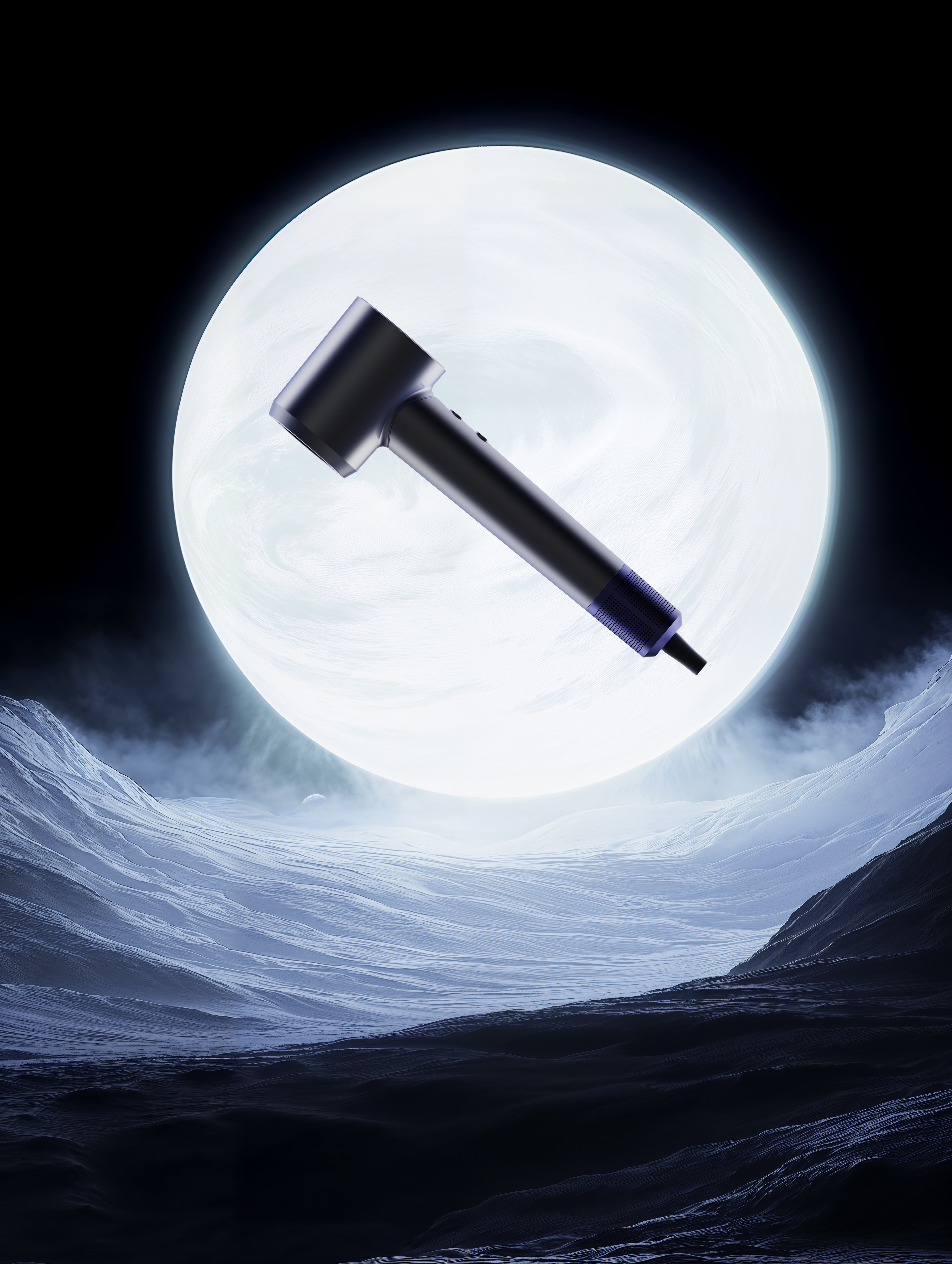 AI Product Photography，xyz laboratory，hair drier，Leifen，ai，Product photography，Rendering，E-commerce diagram，