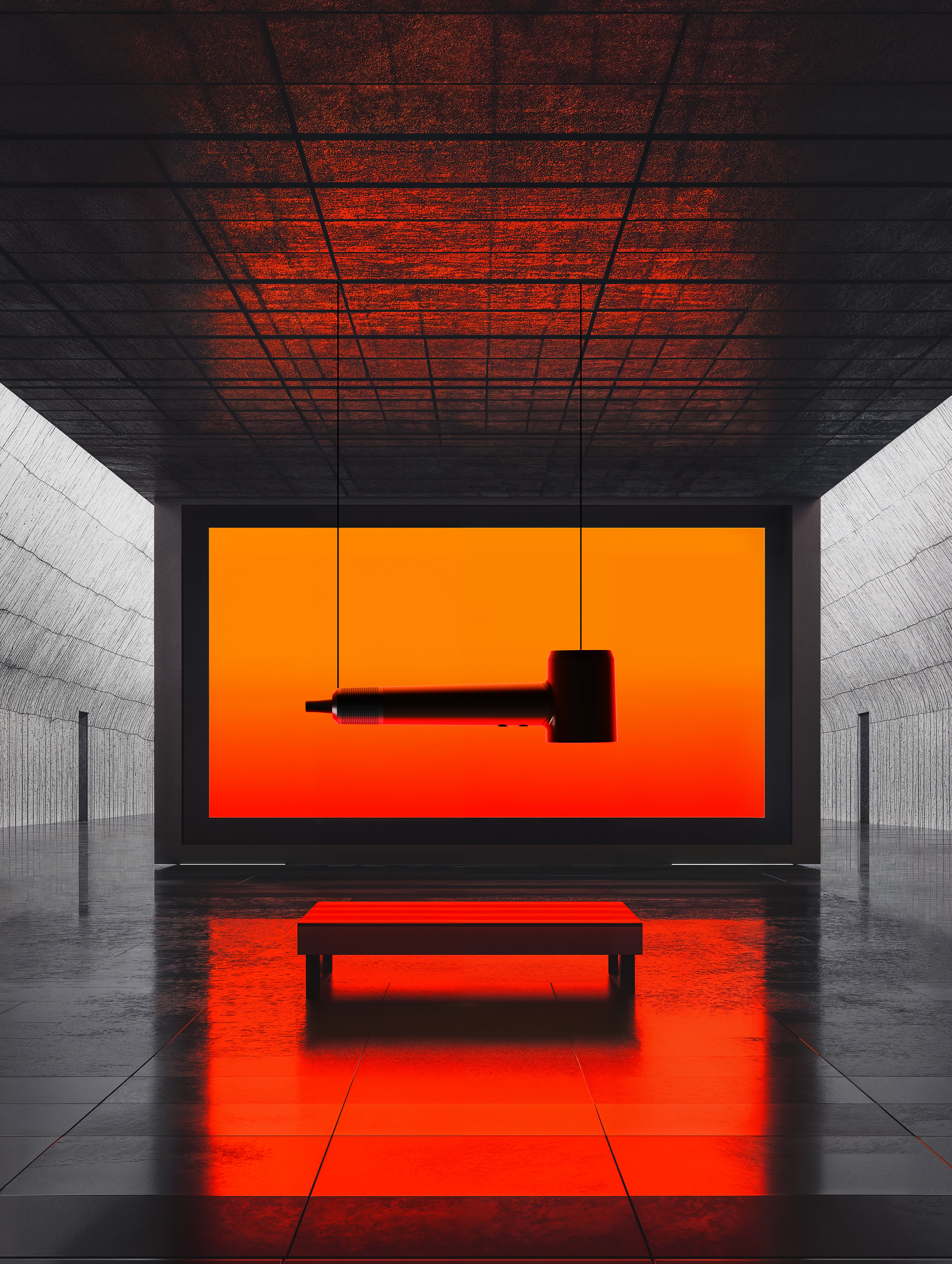 AI Product Photography，xyz laboratory，hair drier，Leifen，ai，Product photography，Rendering，E-commerce diagram，