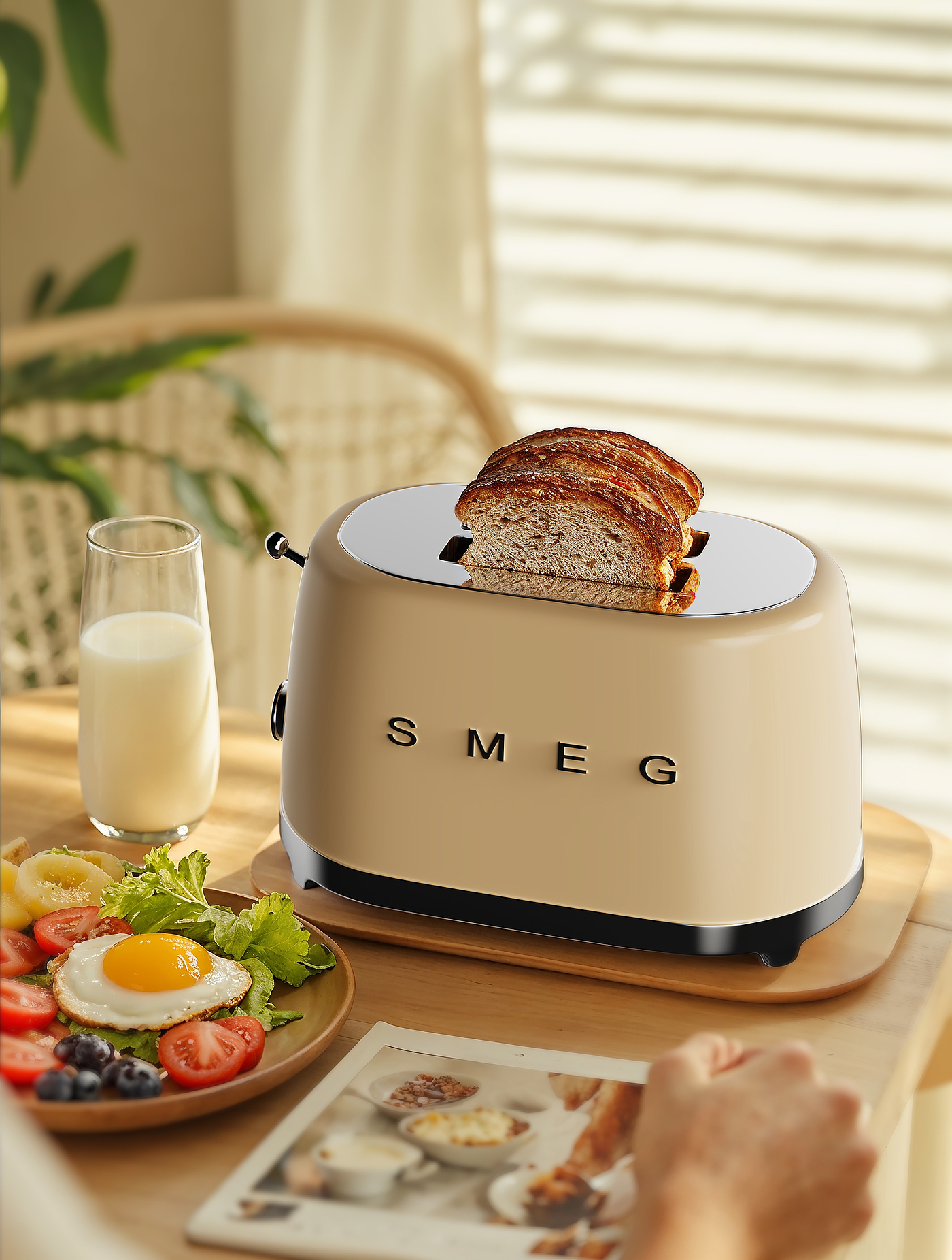 AI Product Photography，Bread machine，xyz laboratory，E-commerce diagram，Product photography，Photograph，Rendering，