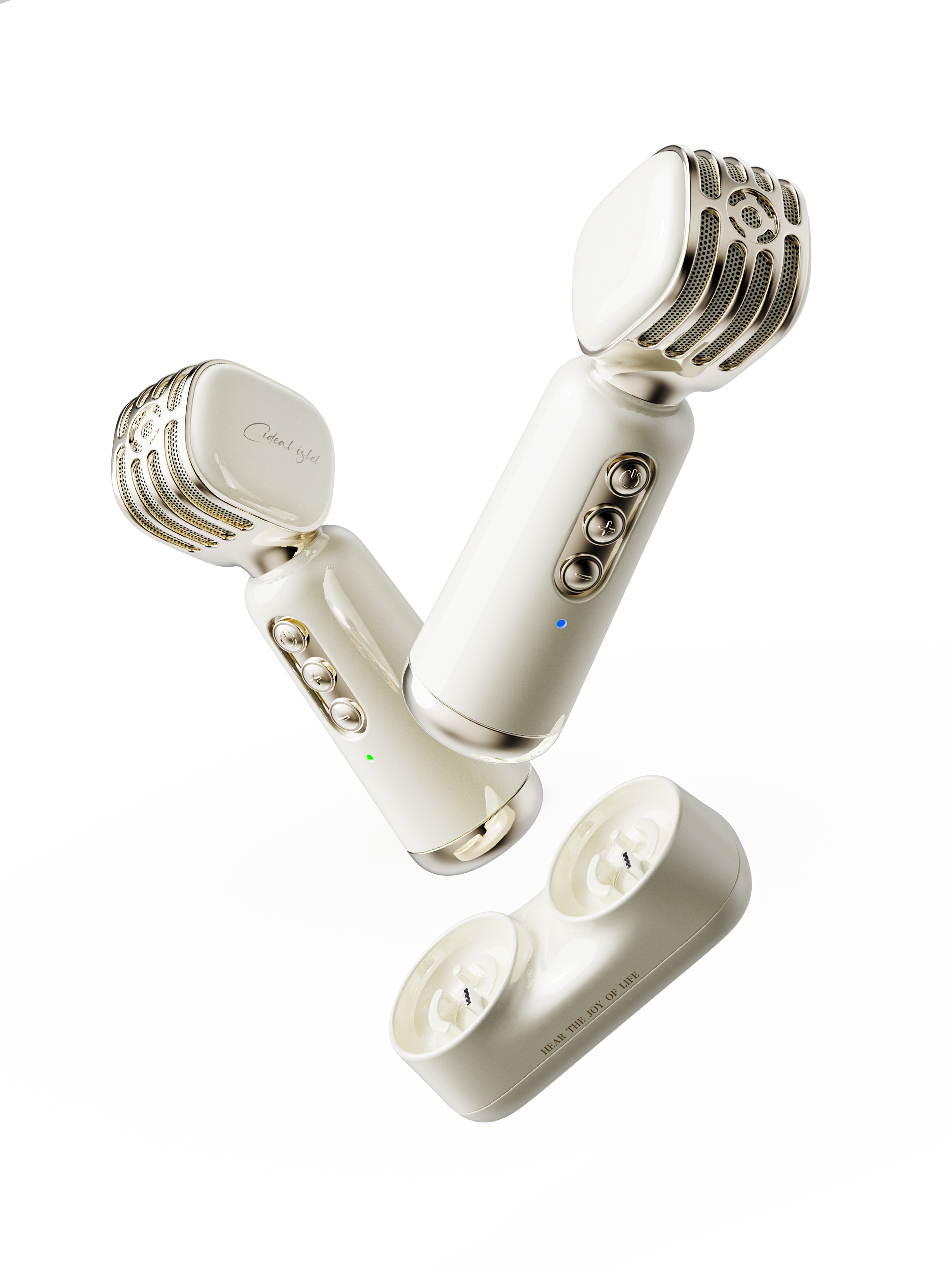 product design，industrial design，loudspeaker box，Lyrics sound，Microphone，Elvis stereo，