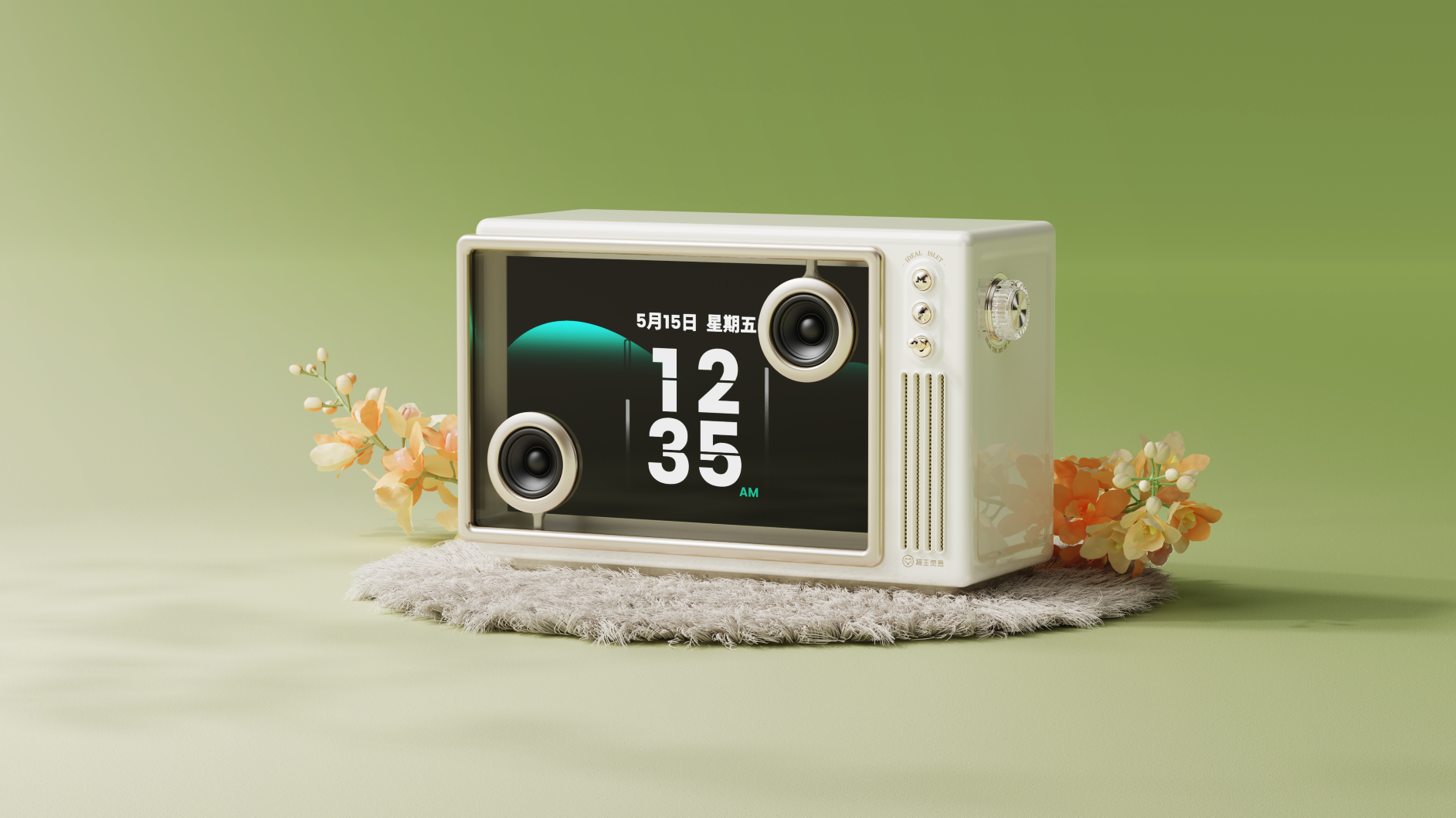 product design，industrial design，loudspeaker box，Lyrics sound，Microphone，Elvis stereo，