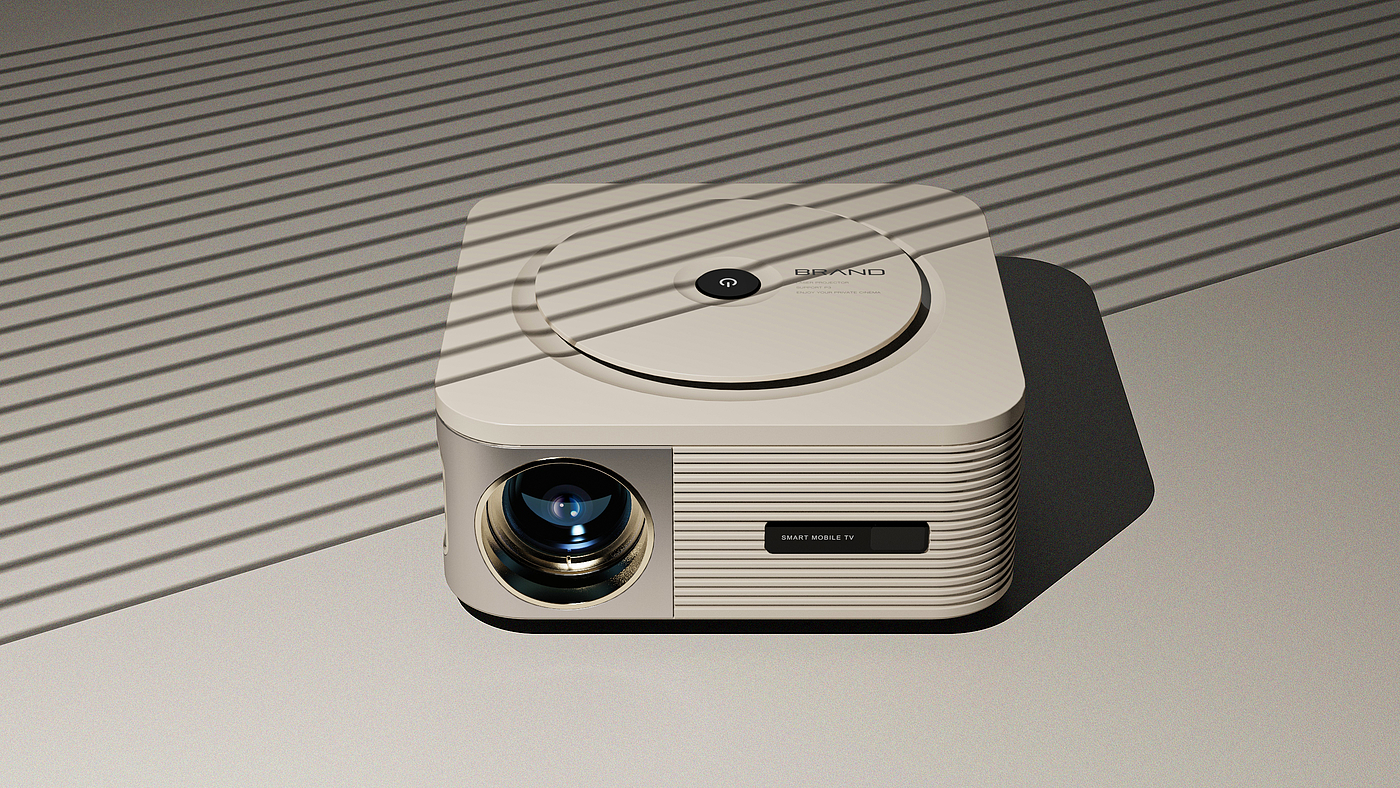 Projector，product design，modern stylish，