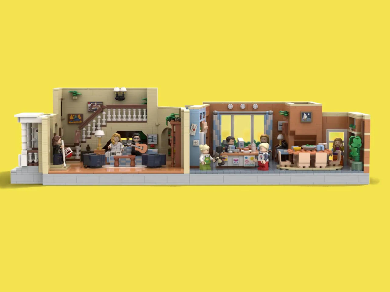 Full House，LEGO suit，Nostalgia，TV Surrounding，lego，