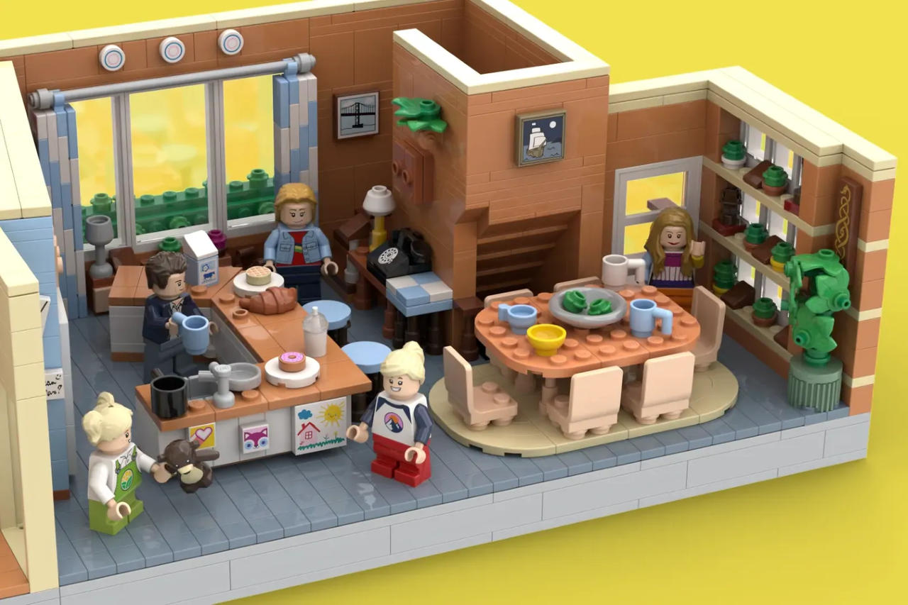 Full House，LEGO suit，Nostalgia，TV Surrounding，lego，