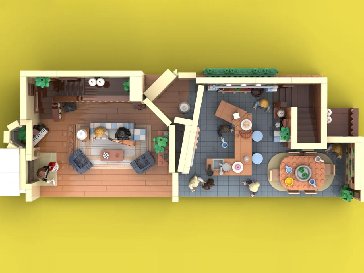 Full House，LEGO suit，Nostalgia，TV Surrounding，lego，