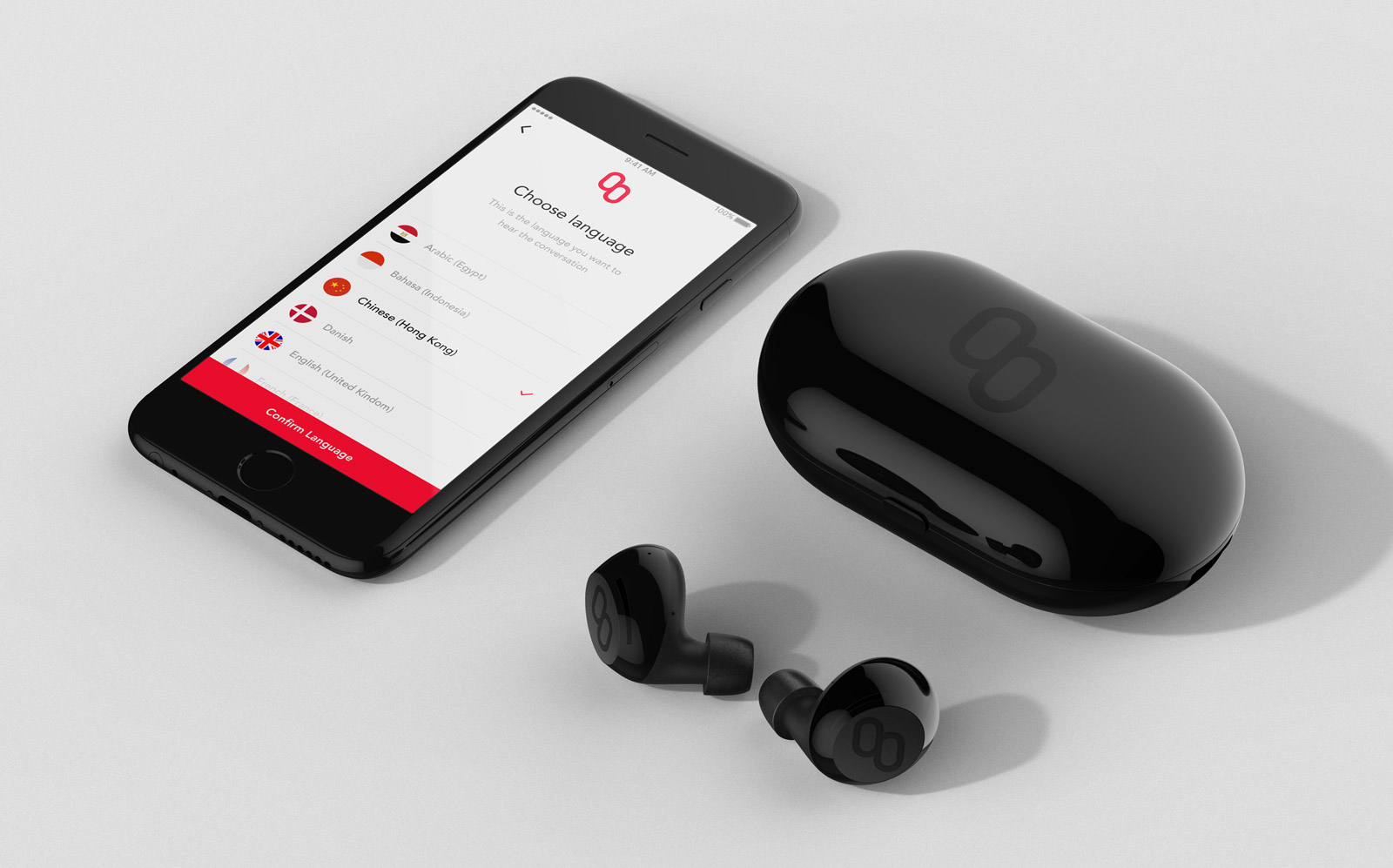 Digital intelligence，Wireless headset，Click more，