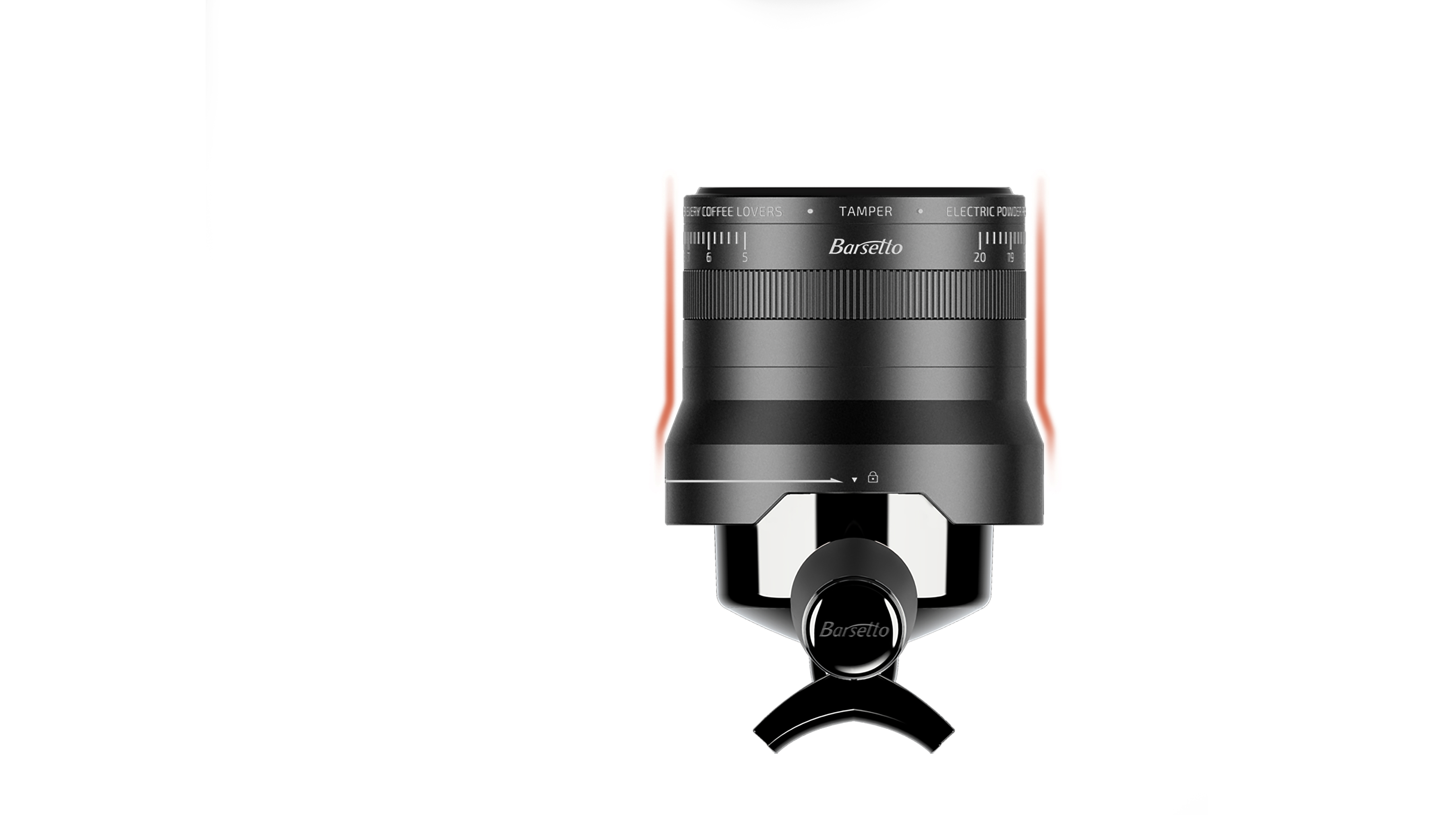 Yum diagram electric powder press，Intelligent control adjustable constant pressure，Wireless charging，Digital display 16-speed adjustable，industrial design，product design，Barsetto，Yum Chart，