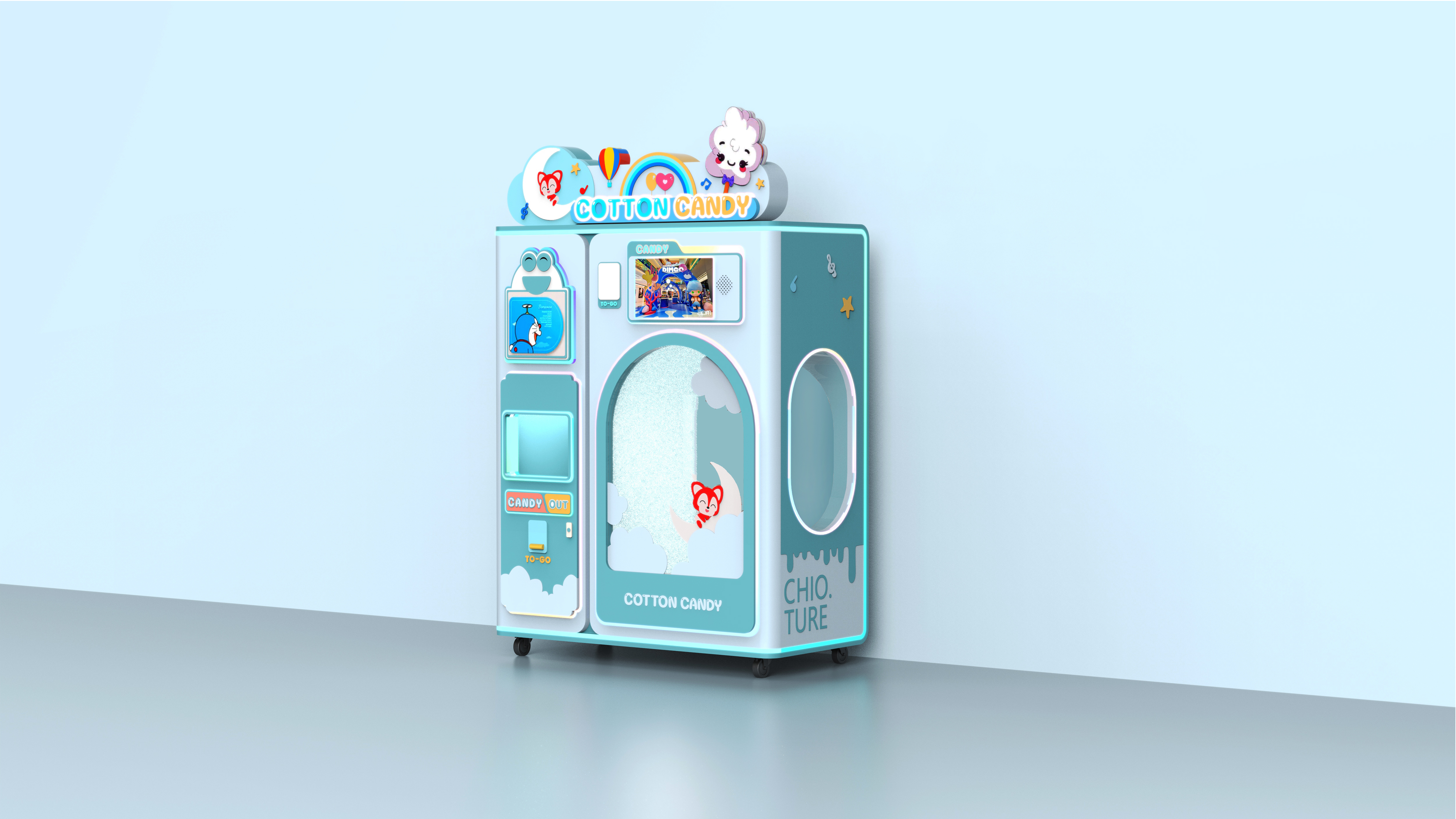 Marshmallow machine，Pink Dream，Ali in the Cloud，Rainbow Paradise Series，