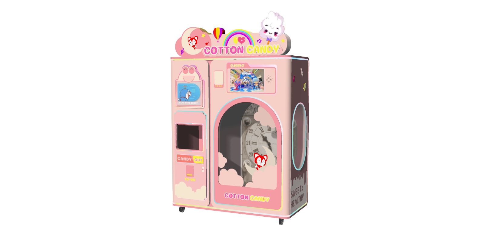 Marshmallow machine，Pink Dream，Ali in the Cloud，Rainbow Paradise Series，