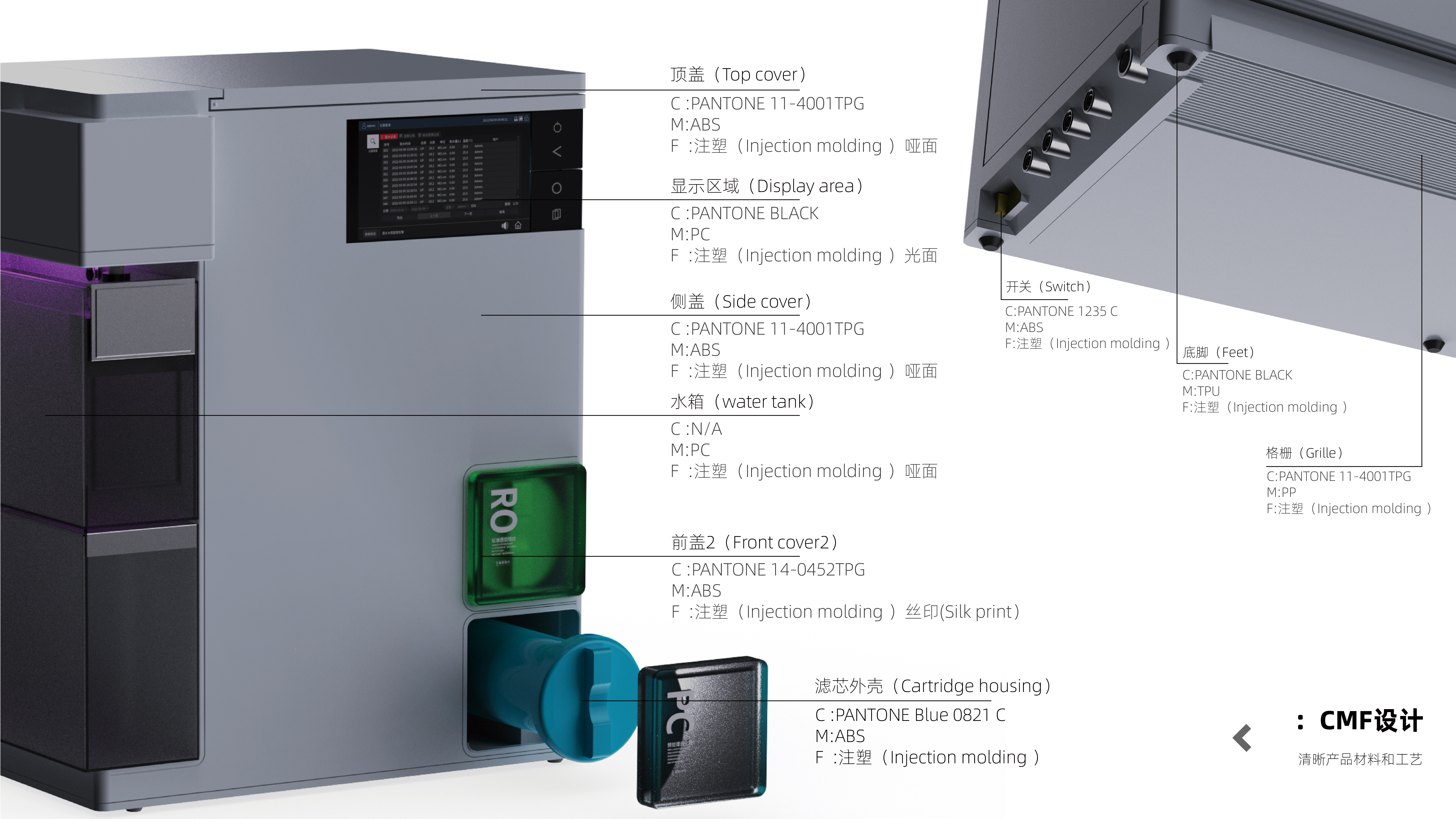 sample reels，industrial design，Flowerpot，Water purifier，Cultural creation，