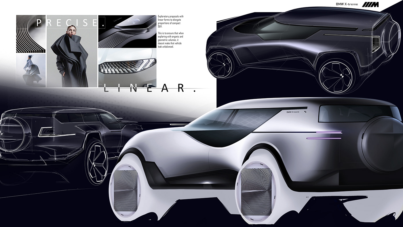 automobile，sample reels，Typesetting，aesthetic promotion，Hand drawn，