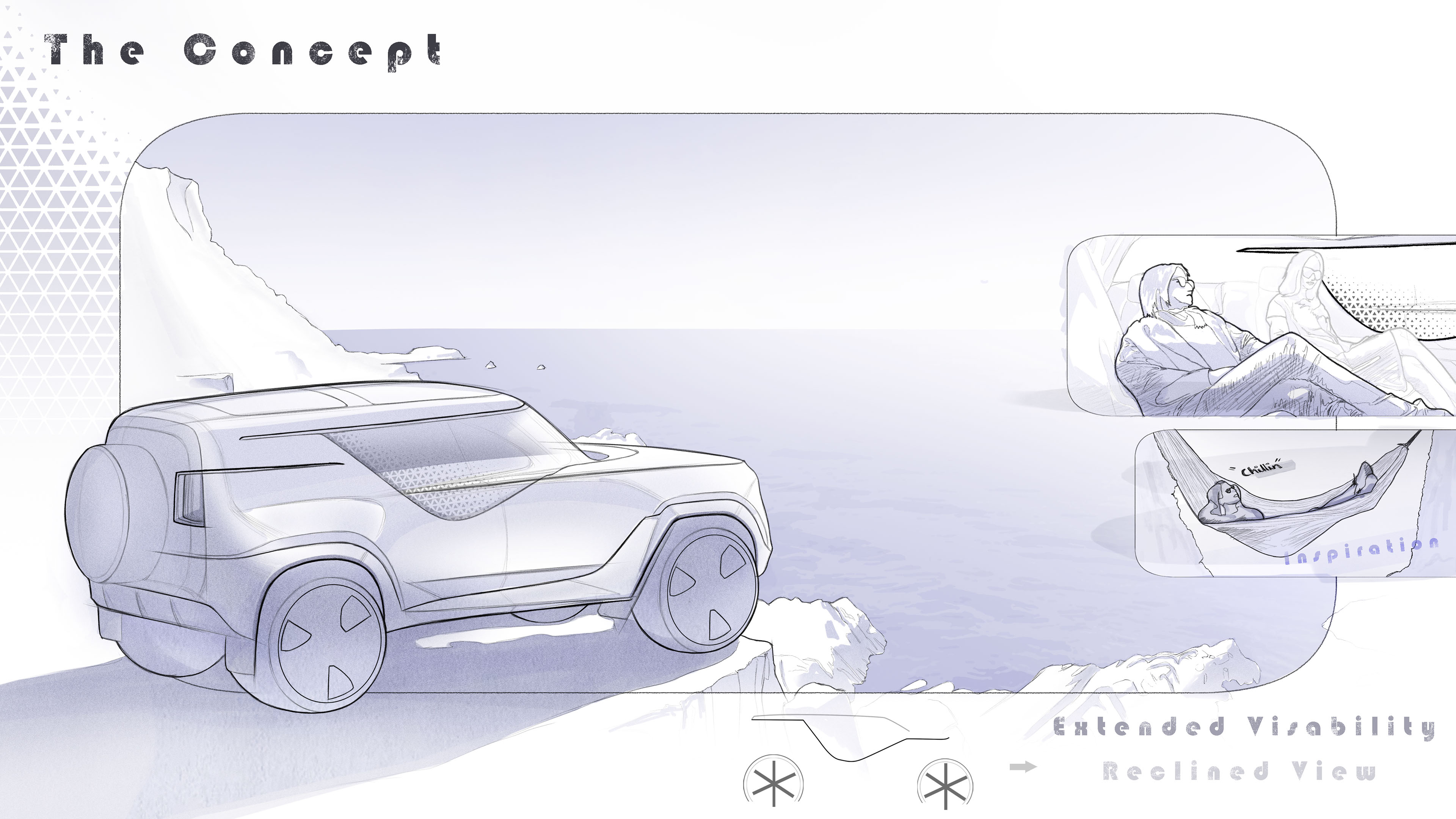 automobile，sample reels，Typesetting，aesthetic promotion，Hand drawn，