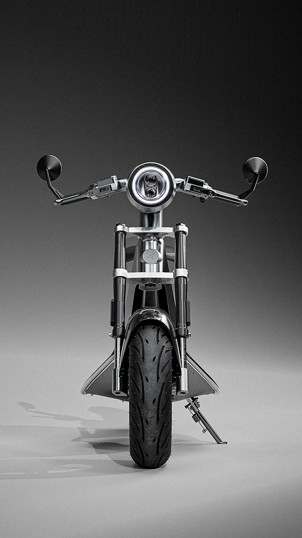 Electric motorcycle，environment protection，Futuristic design，Stilride，