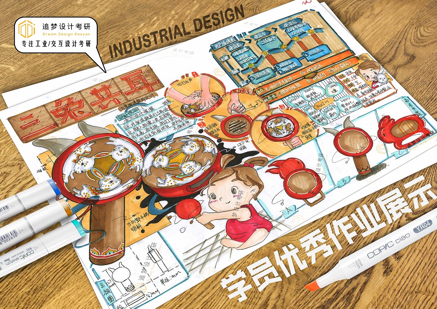 Hand drawn product design，Product design postgraduate entrance examination，Hand drawn industrial design，Postgraduate entrance examination for industrial design，Design of quick questions for postgraduate entrance examination，Dream-chasing Design Postgraduate Entrance Examination，