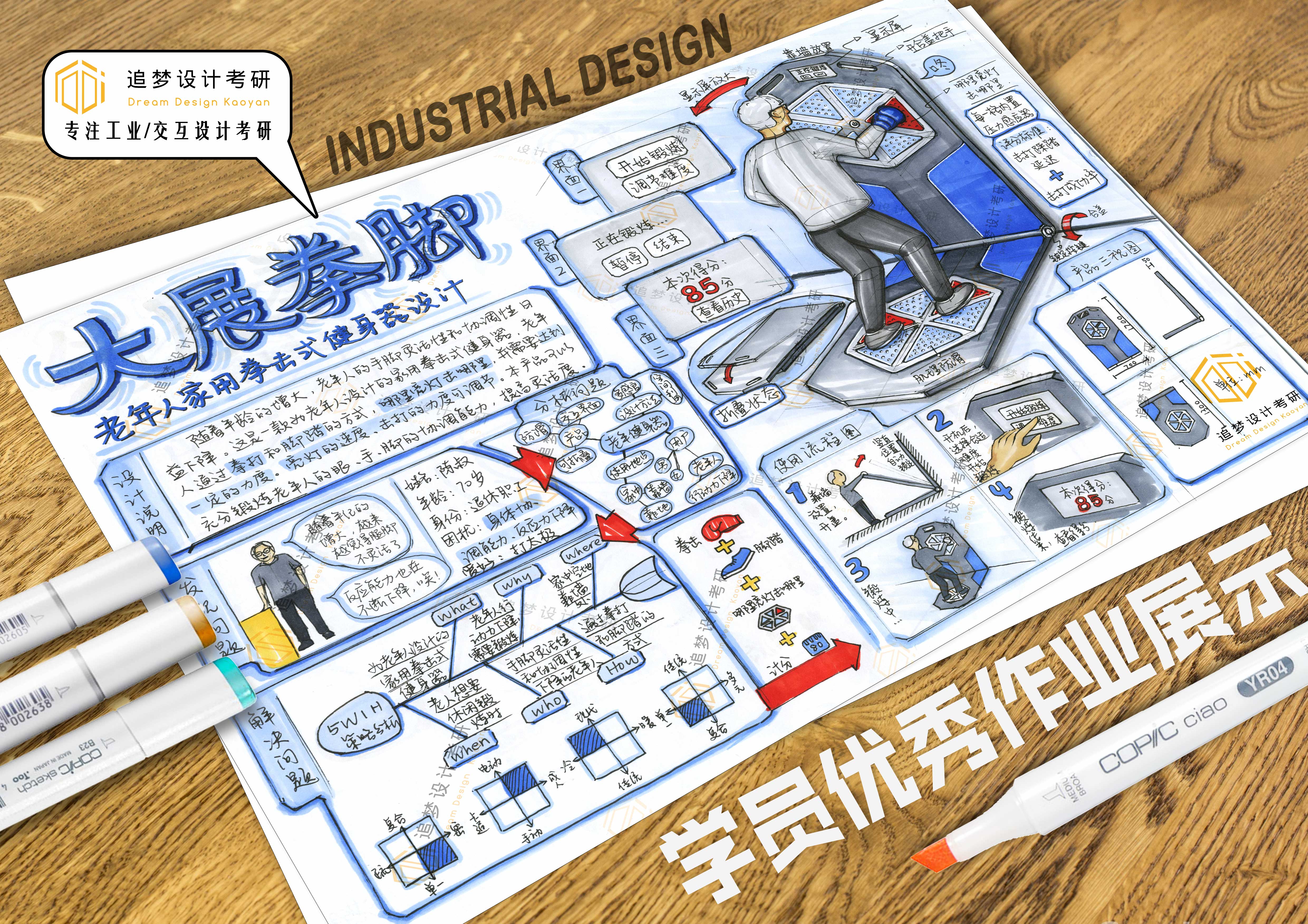 Hand drawn product design，Product design postgraduate entrance examination，Hand drawn industrial design，Postgraduate entrance examination for industrial design，Design of quick questions for postgraduate entrance examination，Dream-chasing Design Postgraduate Entrance Examination，