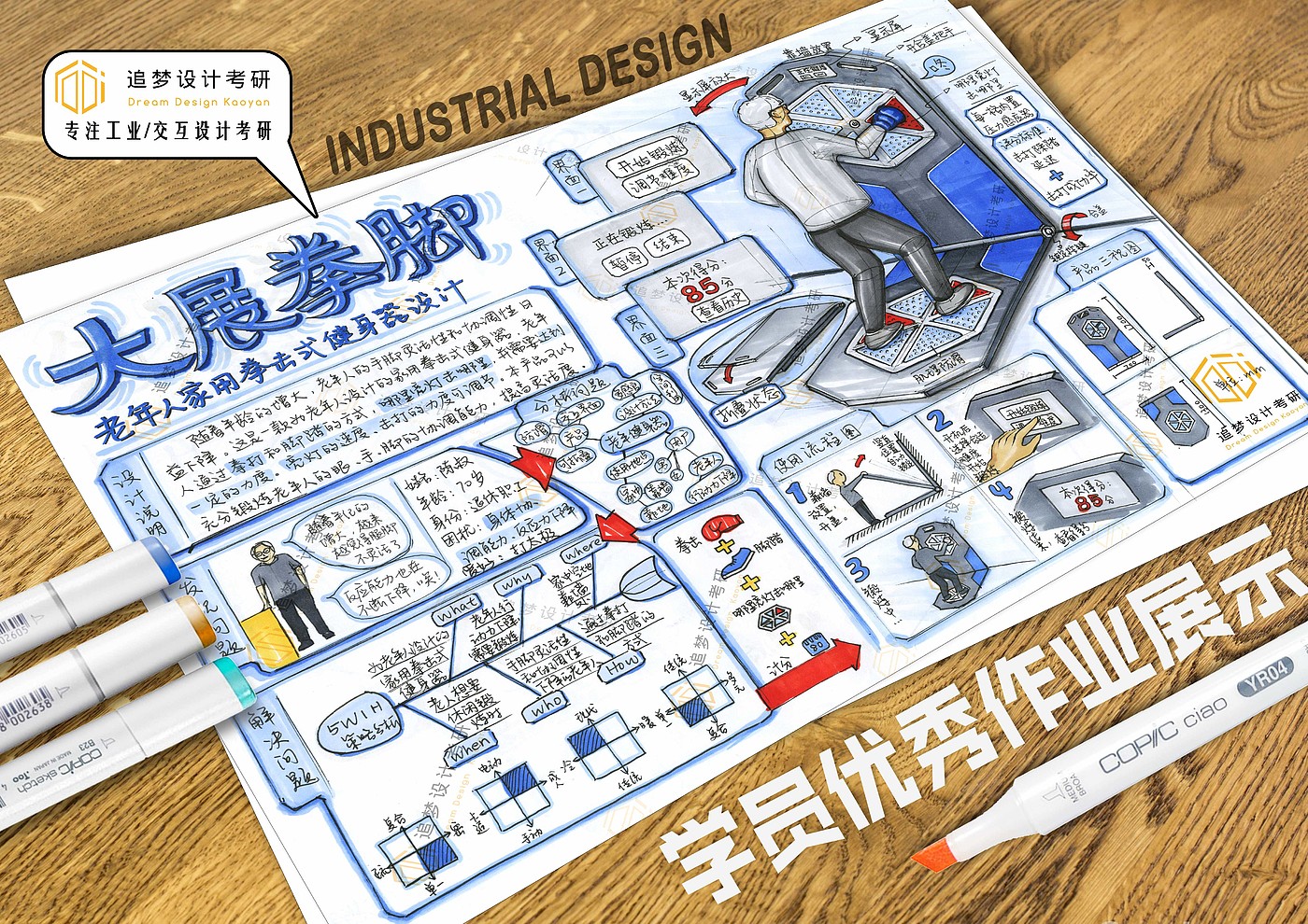 Hand drawn product design，Product design postgraduate entrance examination，Hand drawn industrial design，Postgraduate entrance examination for industrial design，Design of quick questions for postgraduate entrance examination，Dream-chasing Design Postgraduate Entrance Examination，