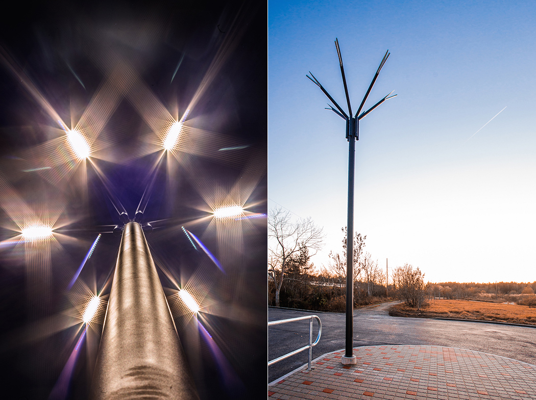 Metal，Cornflower，street lamp，