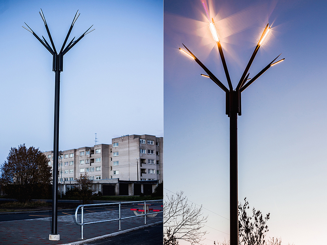 Metal，Cornflower，street lamp，