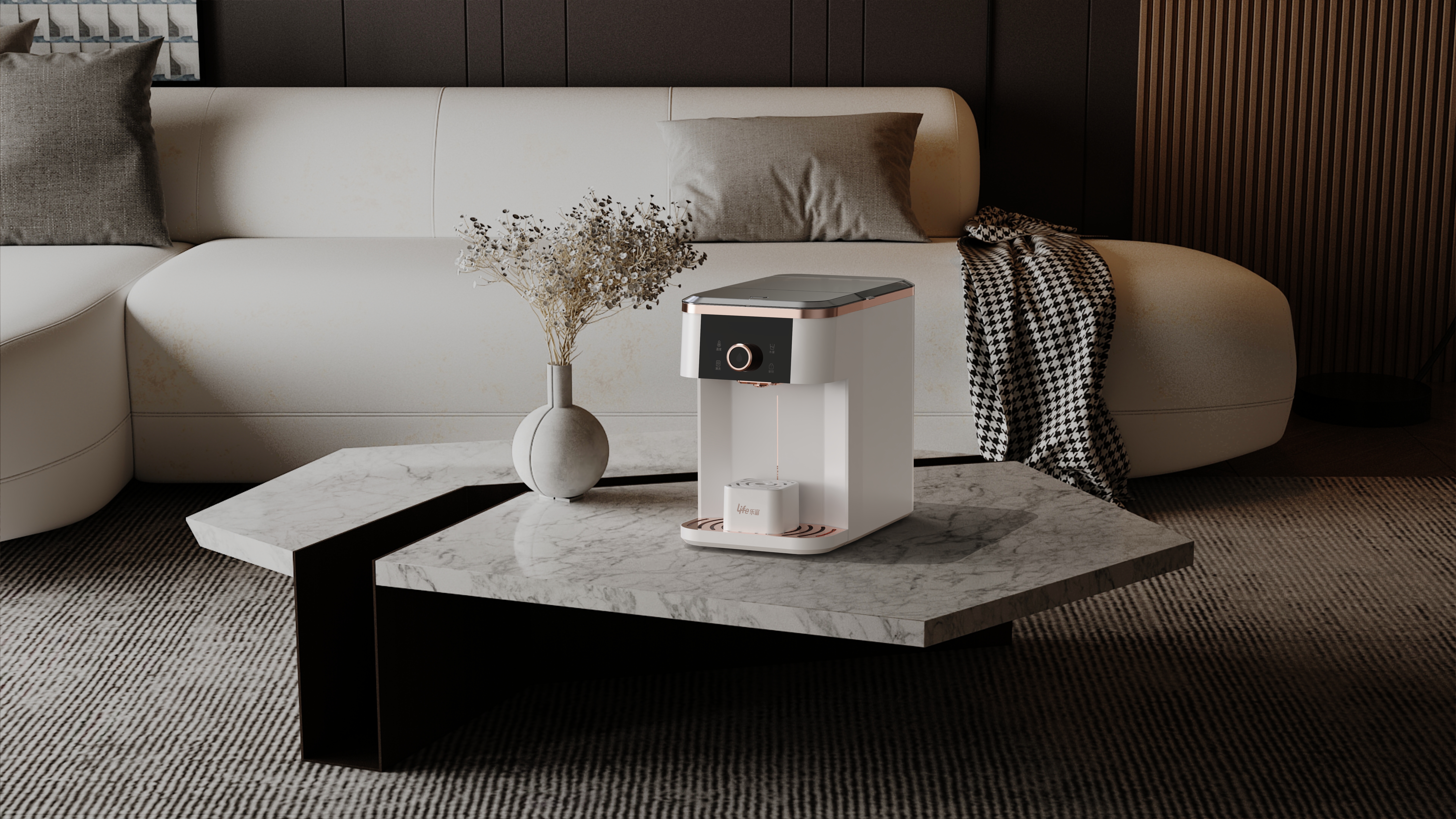 Instant hot water dispenser，High-end water dispenser，Water dispenser，Contemporary good design，Bagged water dispenser，Lao Mine，