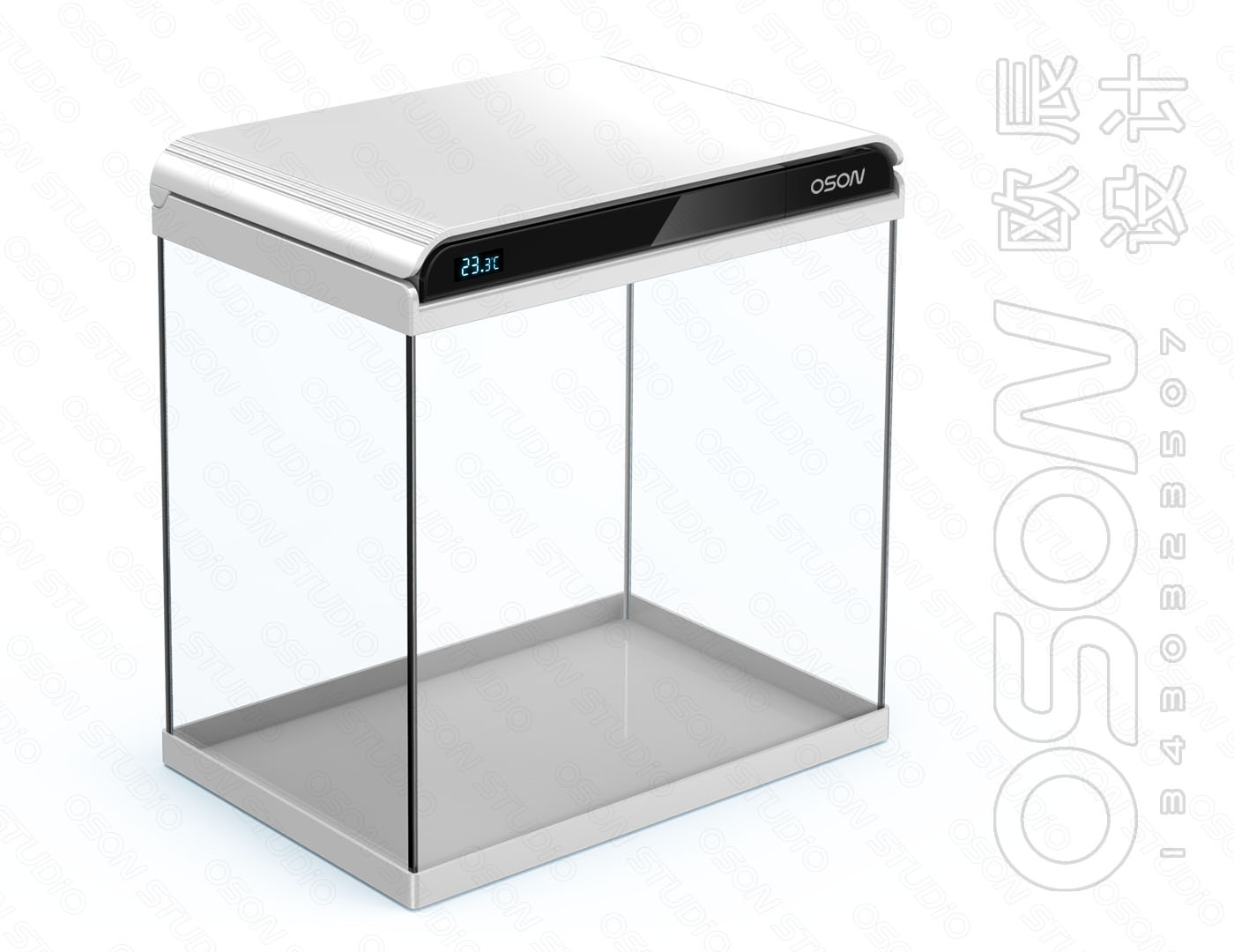 fish tank，Desktop fish tank，Ecological fish tank，Household fish tank，Fish tank design，industrial design，product design，Appearance design，