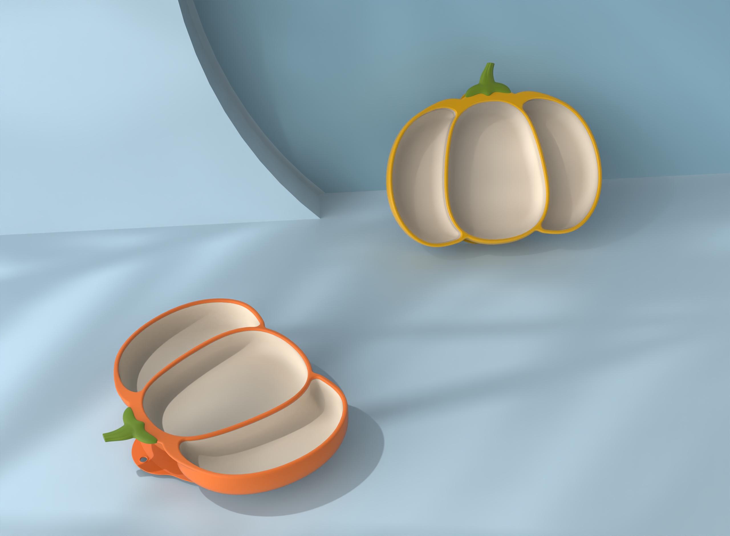 an industrial design，Original design，Innovative design，Children's plate，