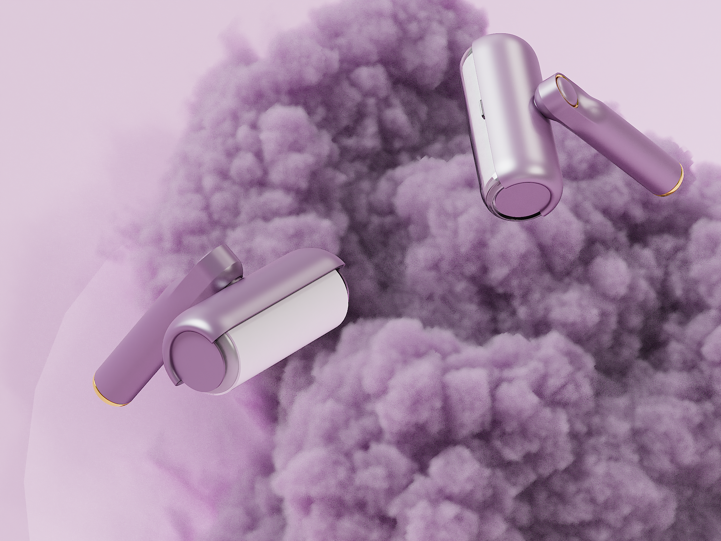 Hair sticking device，fold，Leifen，industrial design，