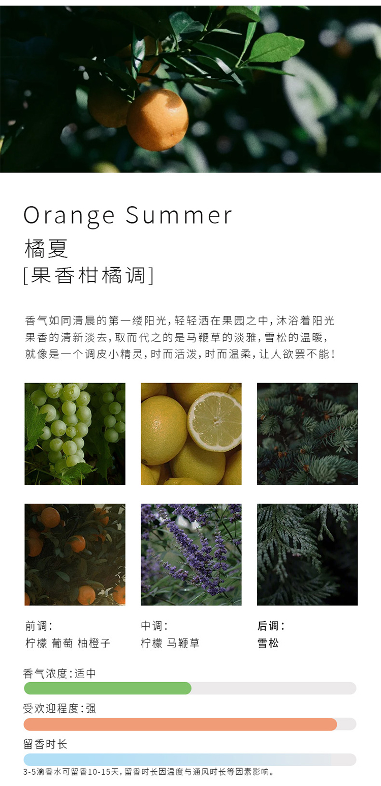 Vehicle fragrance，Portable test incense，Lasting fragrance，Plant Extract，