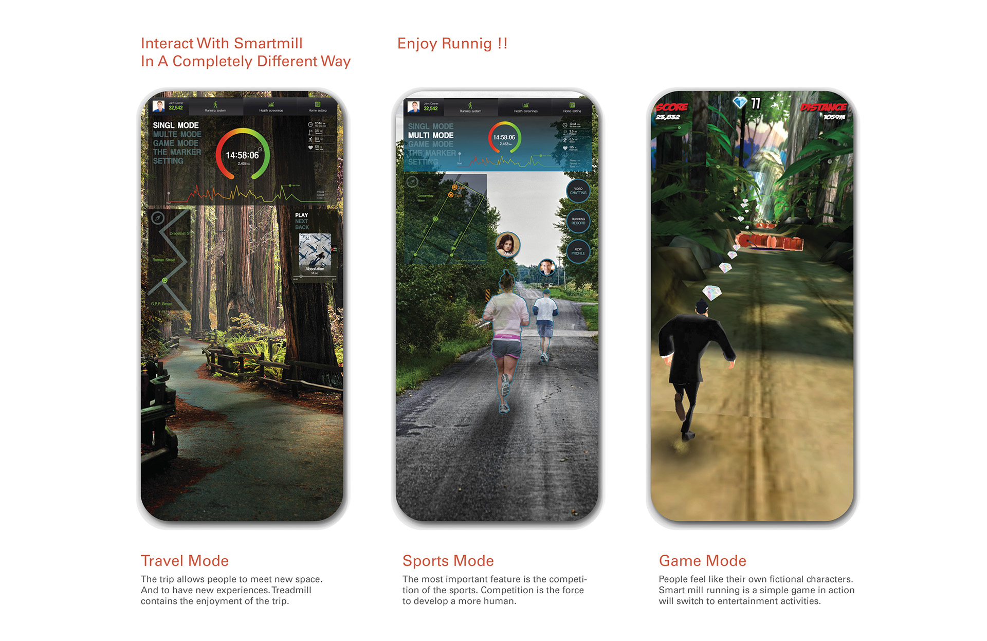 Navigator，Intelligent treadmill，experience，