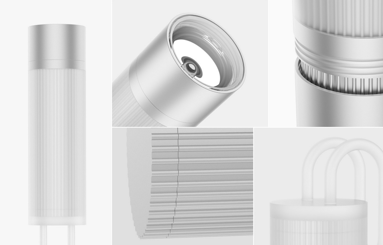 muji，led，Aluminum lamp，