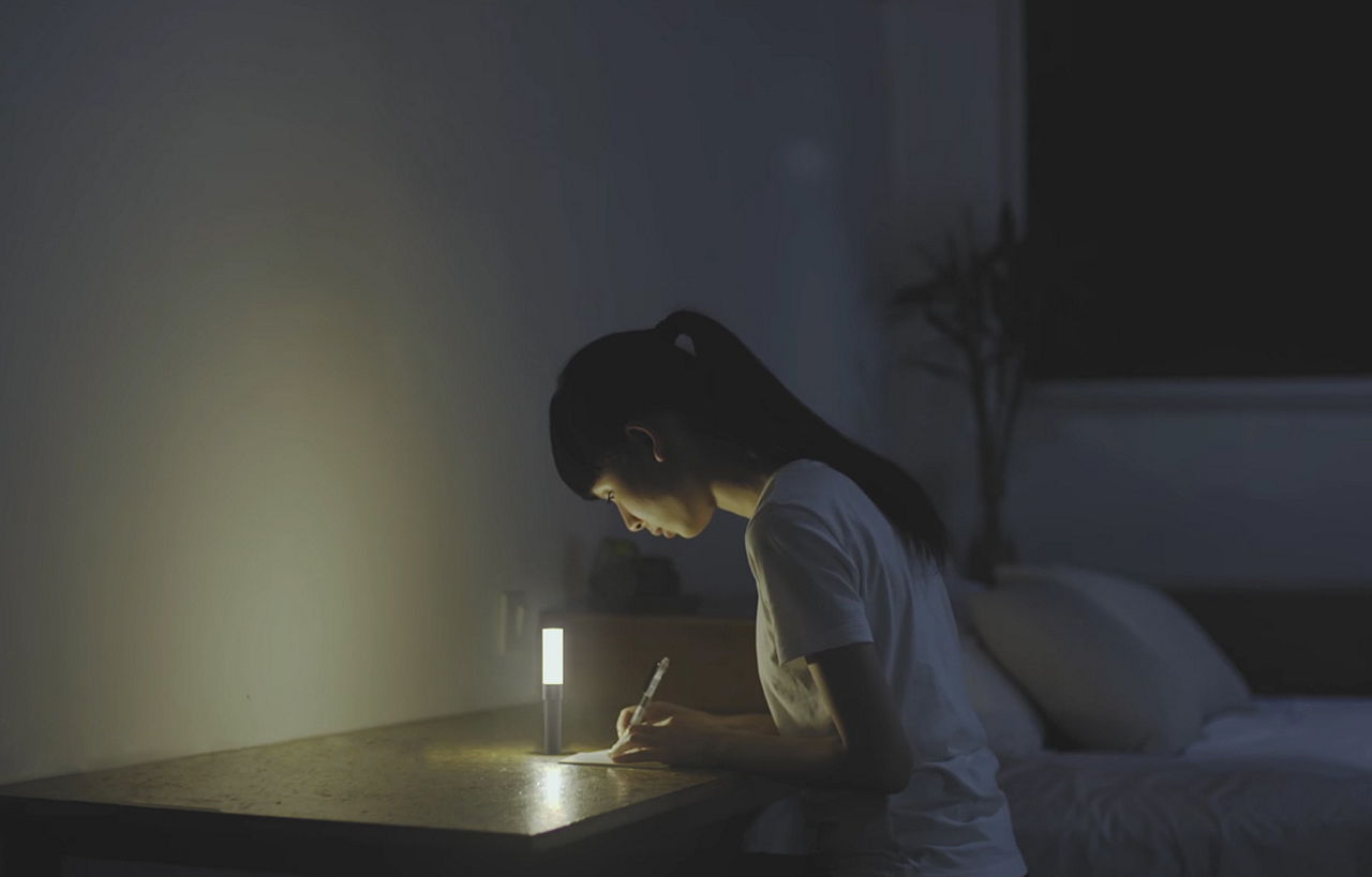 muji，led，Aluminum lamp，