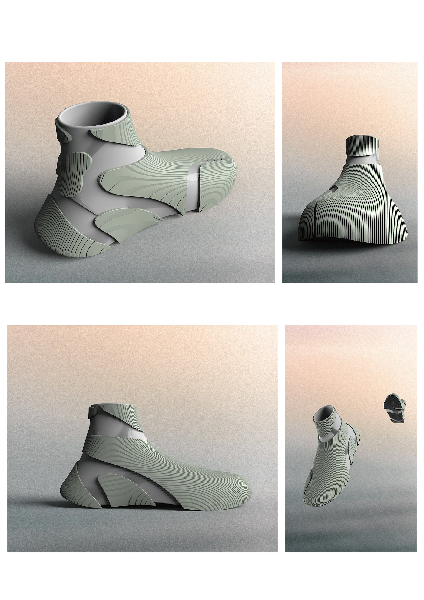 Shoe design, sneaker design，