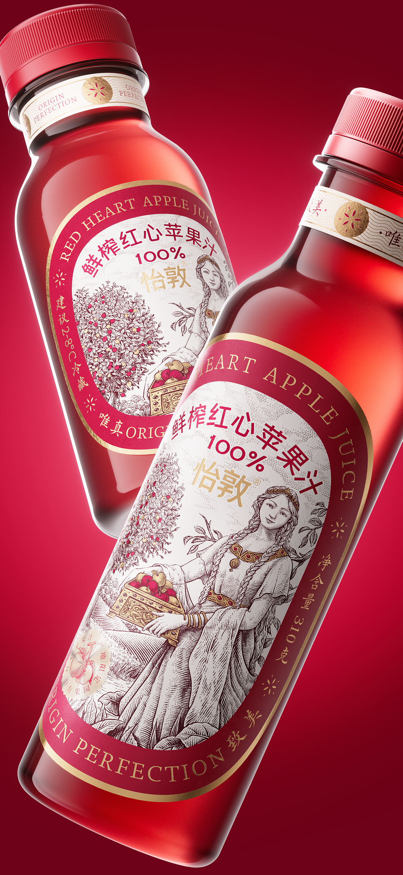 Brand design，packing design，Copper Engraving，Beverage packaging design，