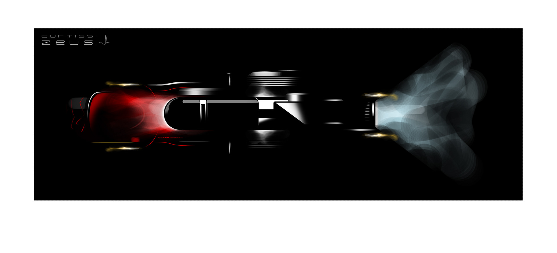 Curtiss Zeus，motorcycle，