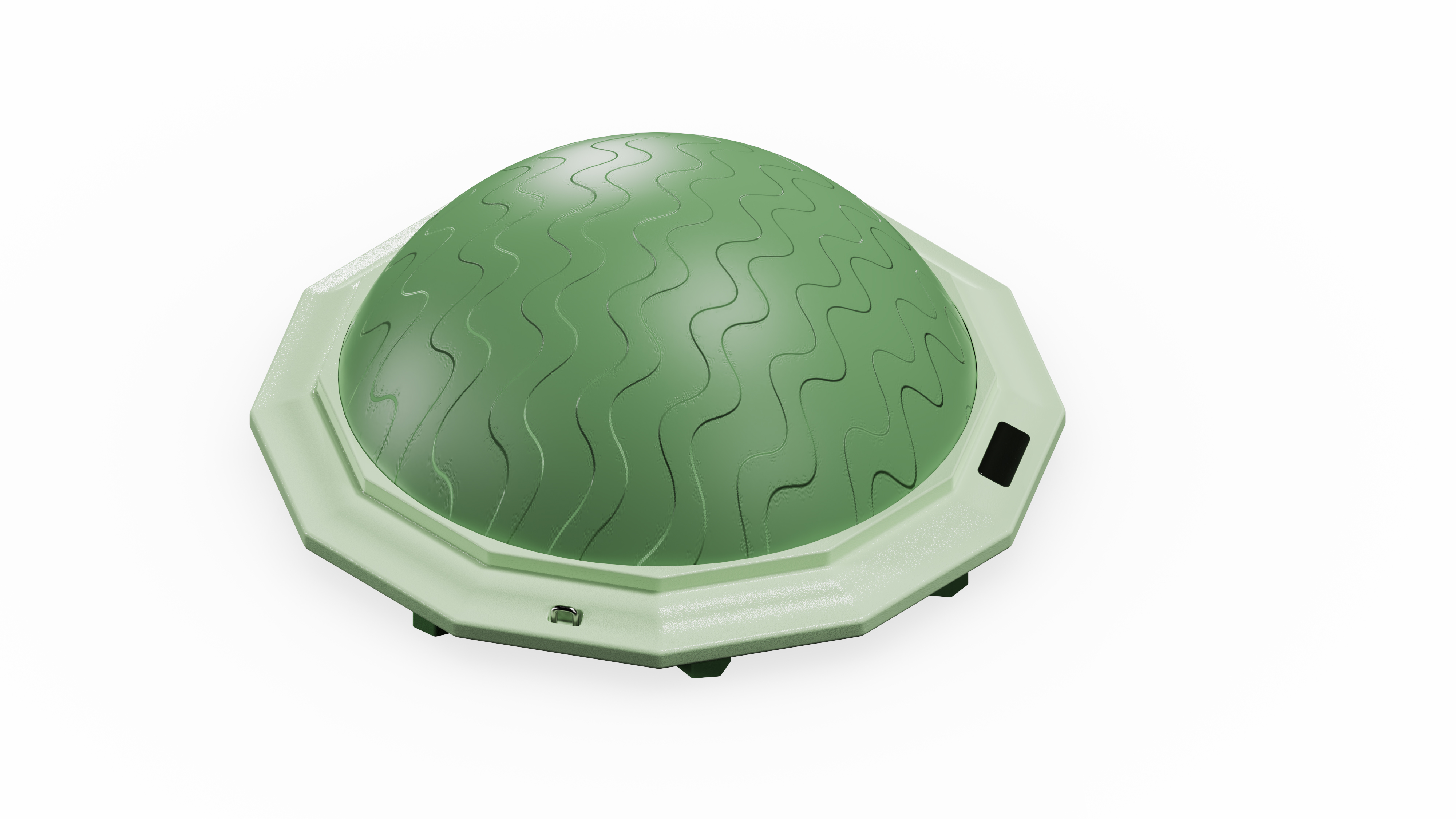 Dopamine chromato semicircle balance ball，