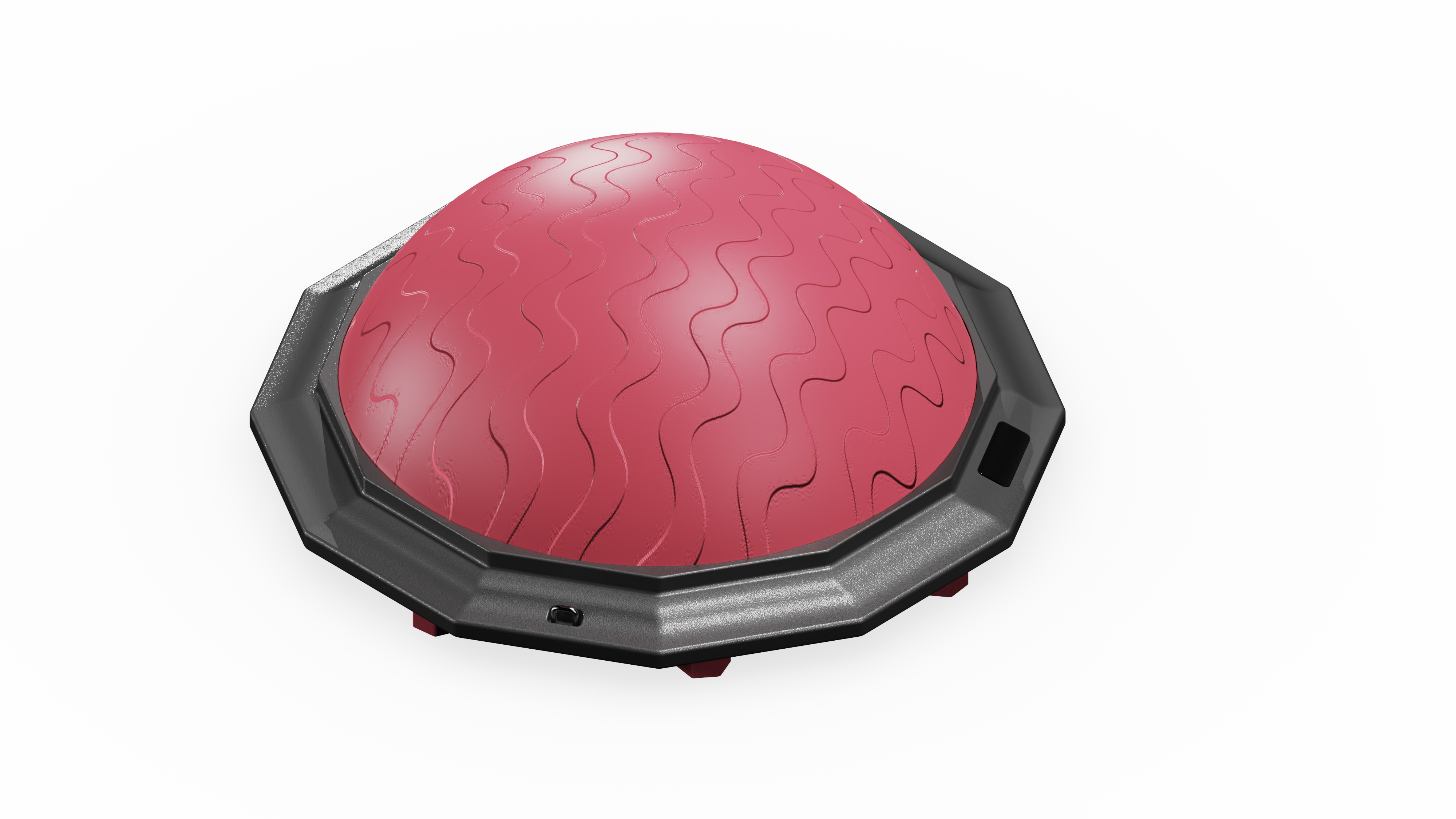 Dopamine chromato semicircle balance ball，