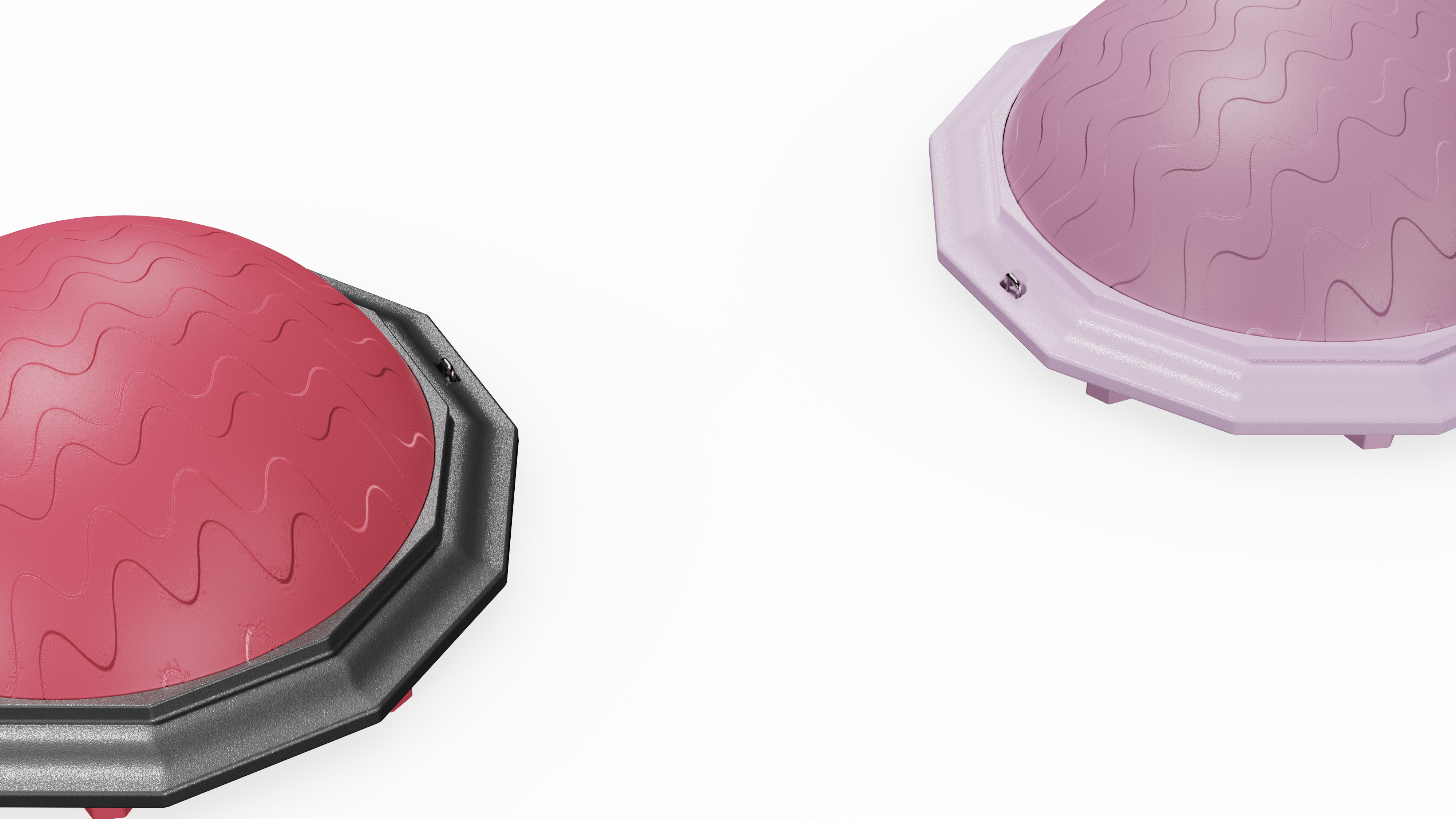 Dopamine chromato semicircle balance ball，