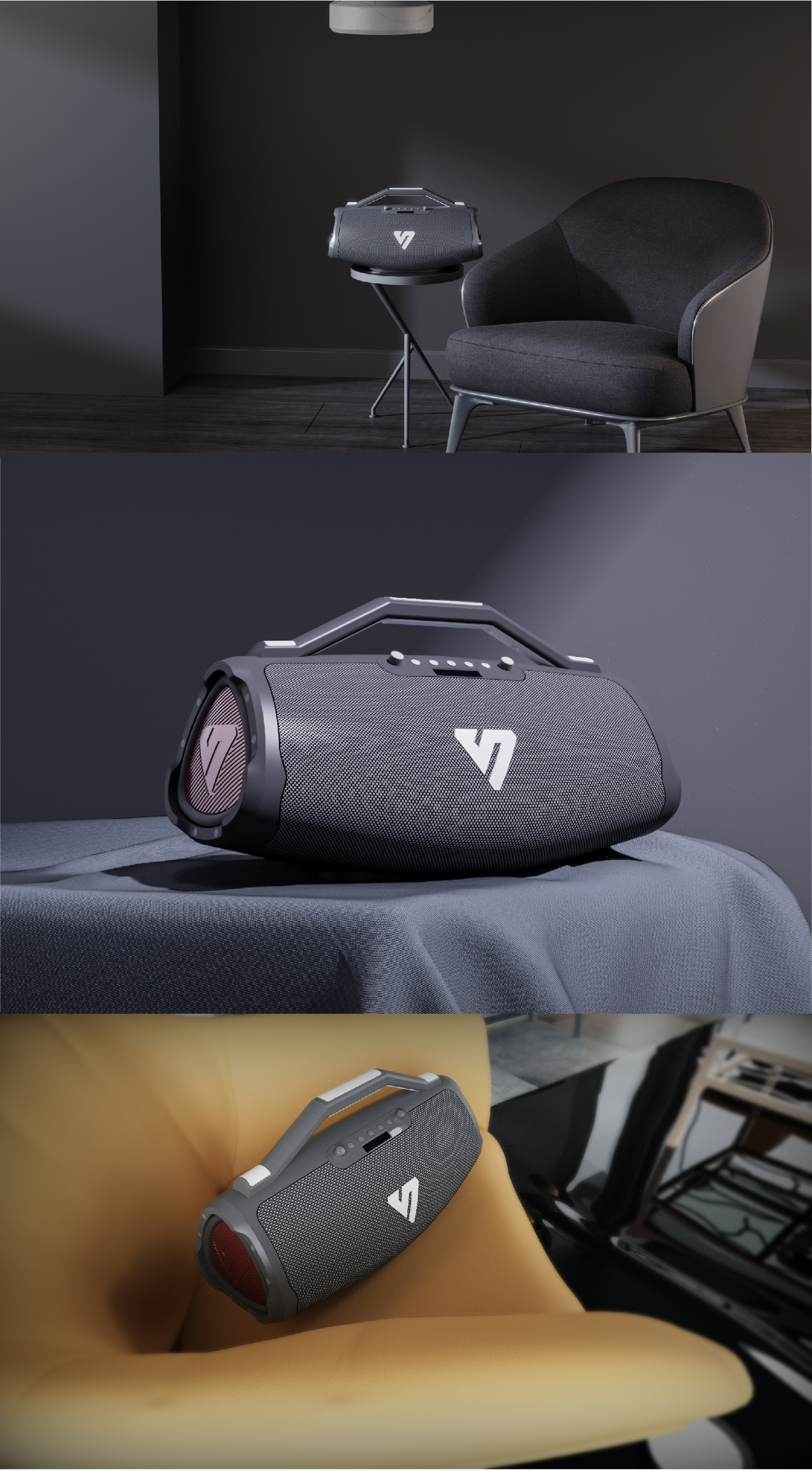 Audio, outdoor audio, dustproof and waterproof, three frequency，