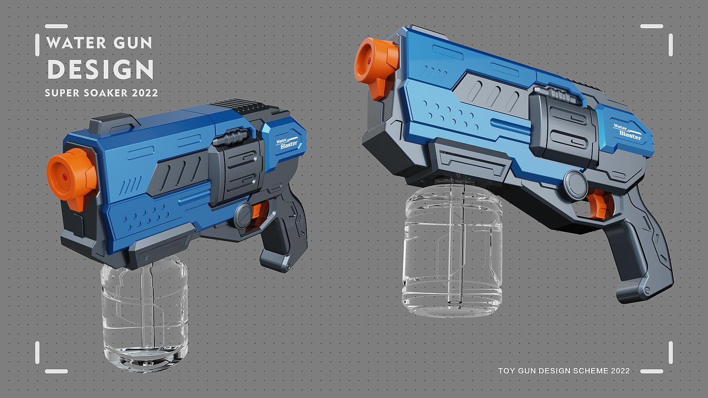 Water gun，toy gun，Toys，Toy design，Electric water gun，