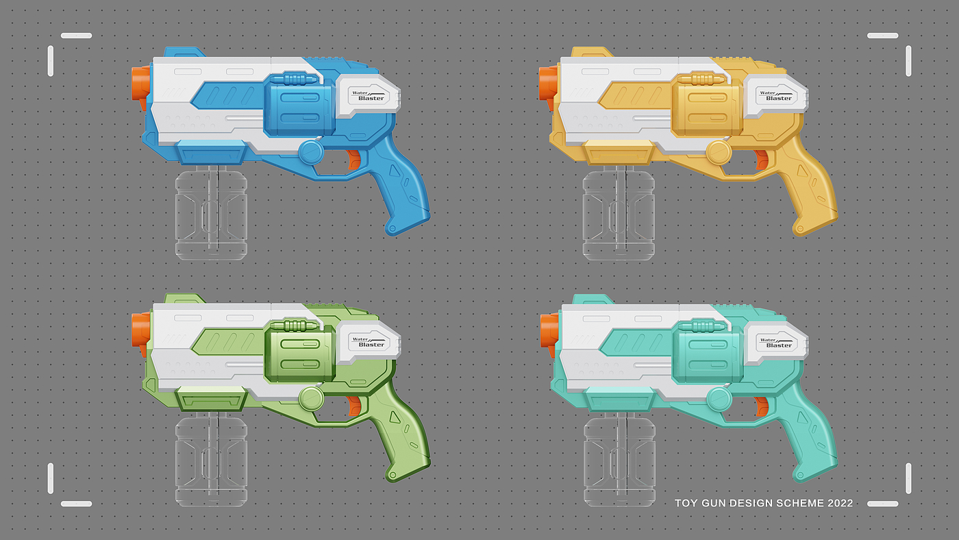 Water gun，toy gun，Toys，Toy design，Electric water gun，