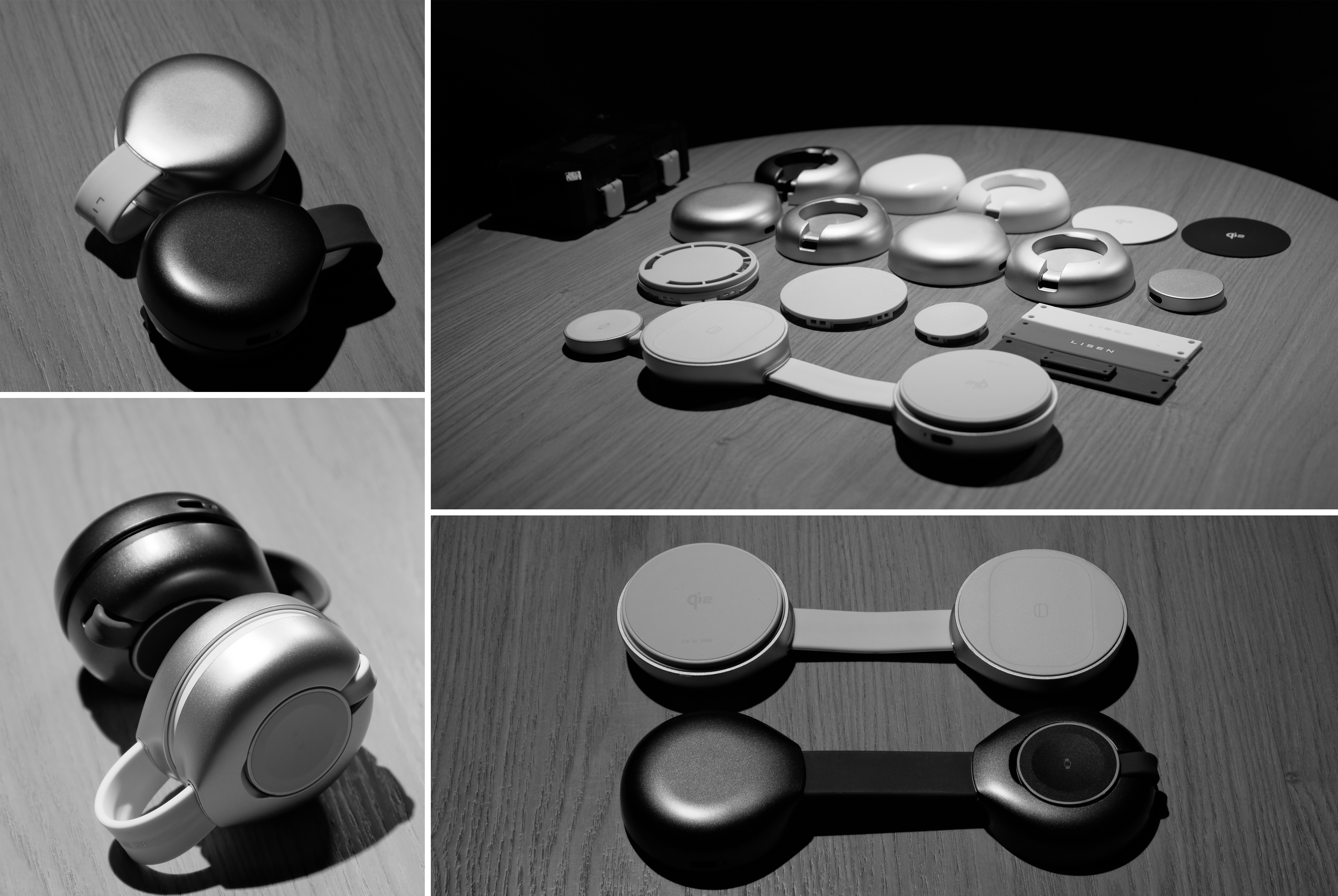 Wireless charging，Three in one wireless charging，Mobile wireless charging，Earphone wireless charging，Watch wireless charging，Mobile Accessories，Mobile phone charger，Portable charger，