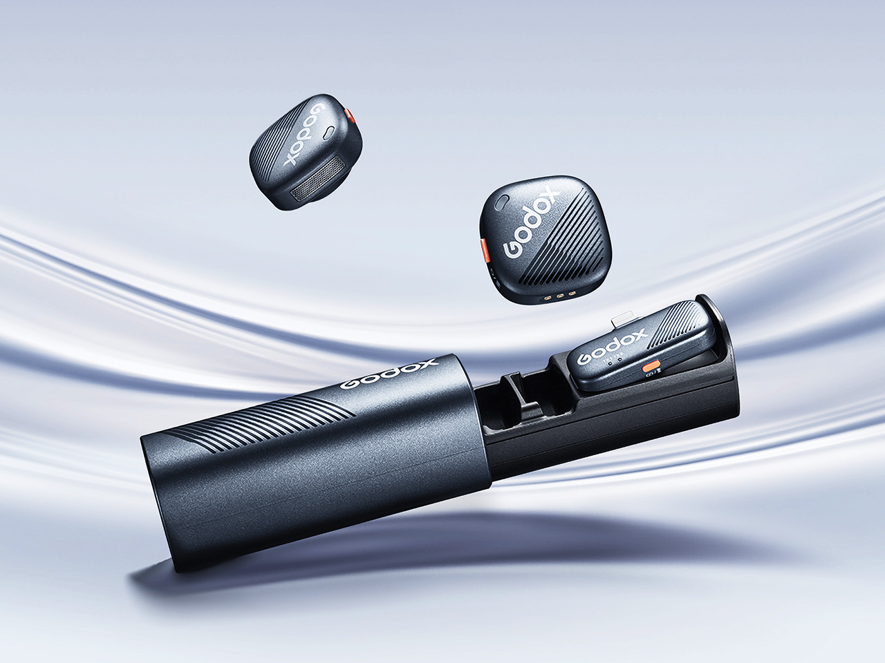 wireless microphone ，portable，Noise reduction，Godox Cube-S，