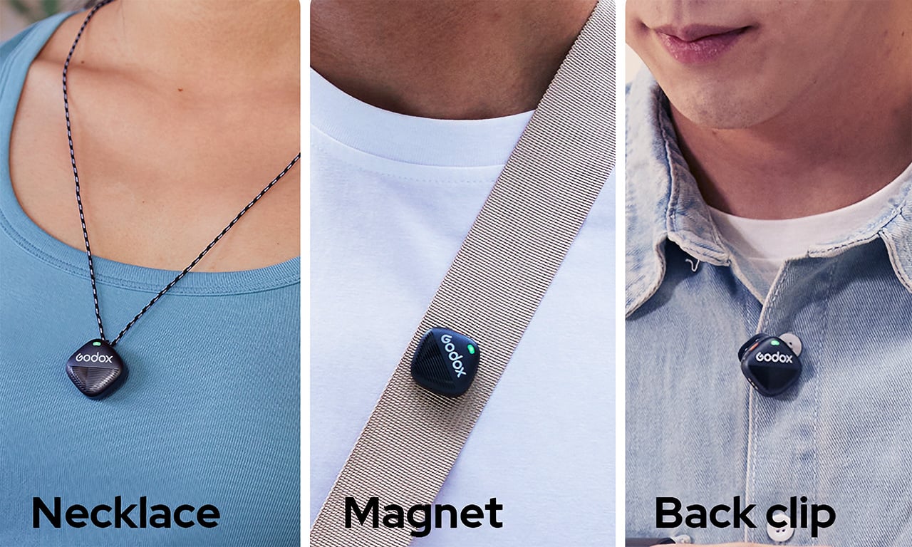 wireless microphone ，portable，Noise reduction，Godox Cube-S，