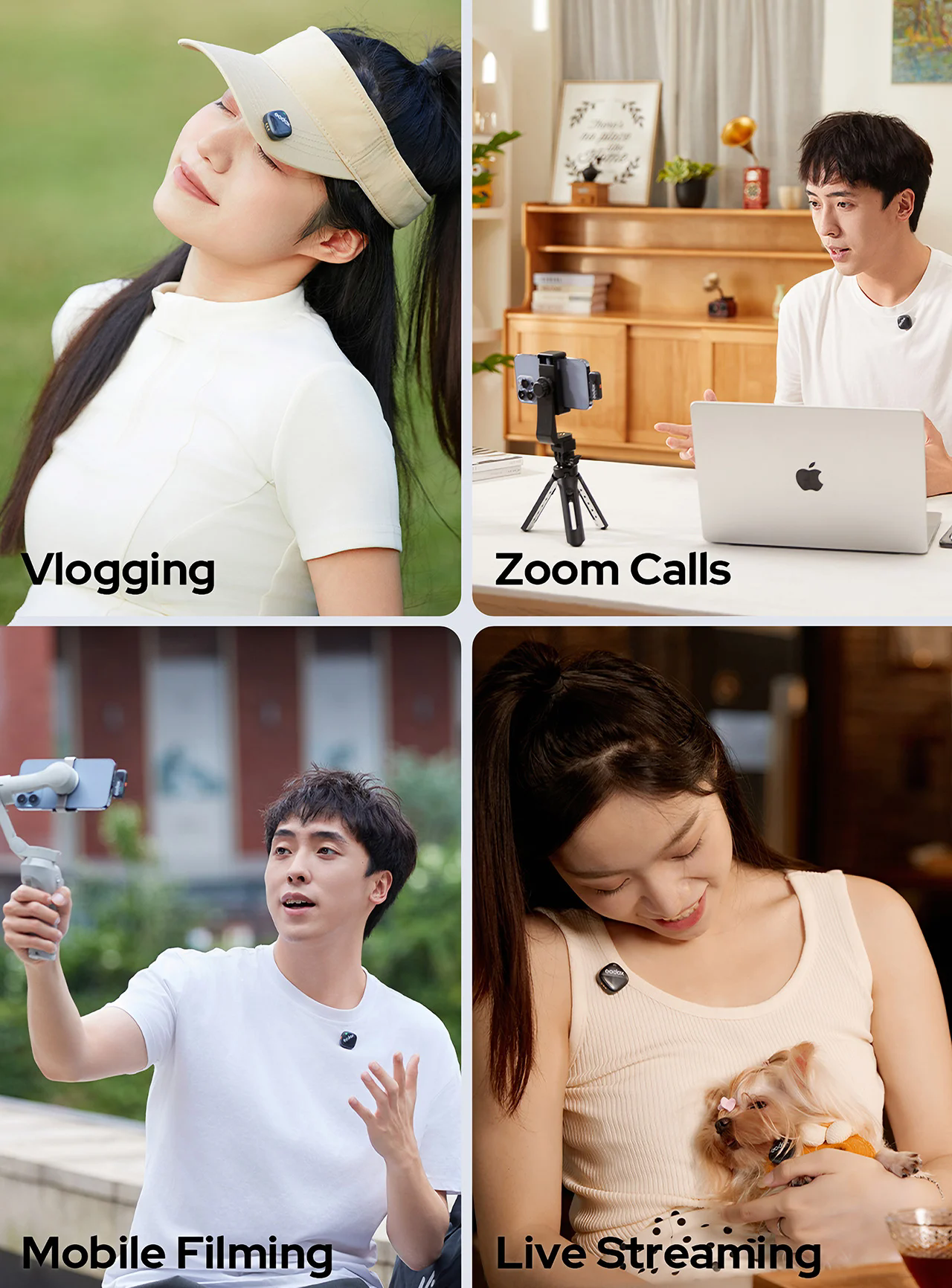 wireless microphone ，portable，Noise reduction，Godox Cube-S，