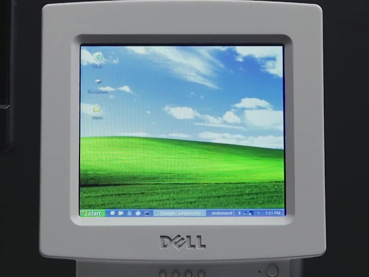 computer，Mini version，retro，Retro，Windows XP，