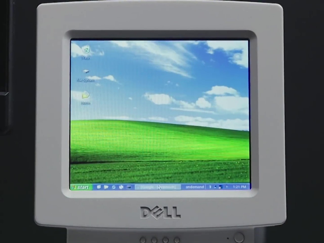 computer，Mini version，retro，Retro，Windows XP，